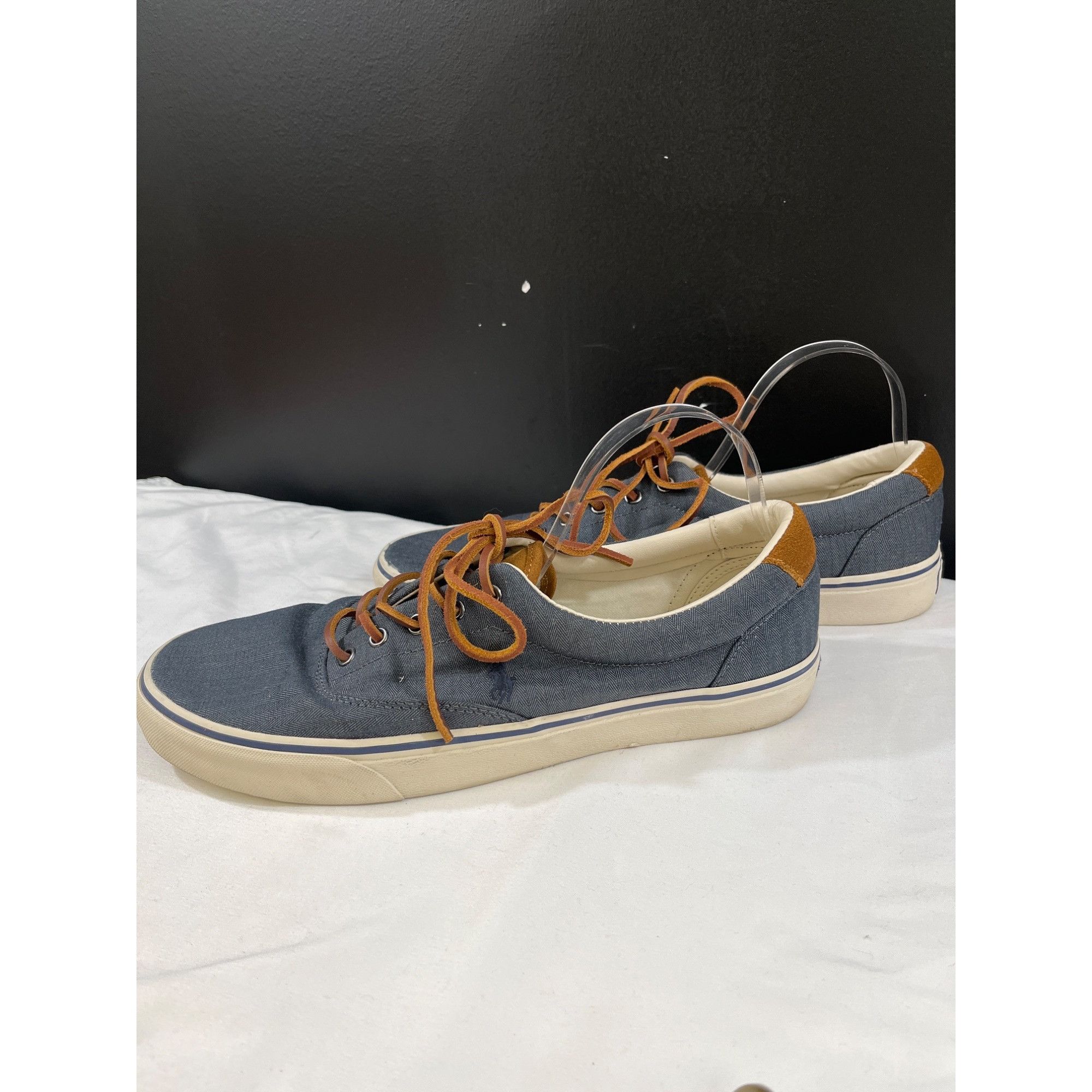 Polo Ralph Lauren Polo Ralph Lauren Keaton-Pony Men's Blue Boat Shoes/Sneakers Size US 13 / EU 46 - 5 Thumbnail