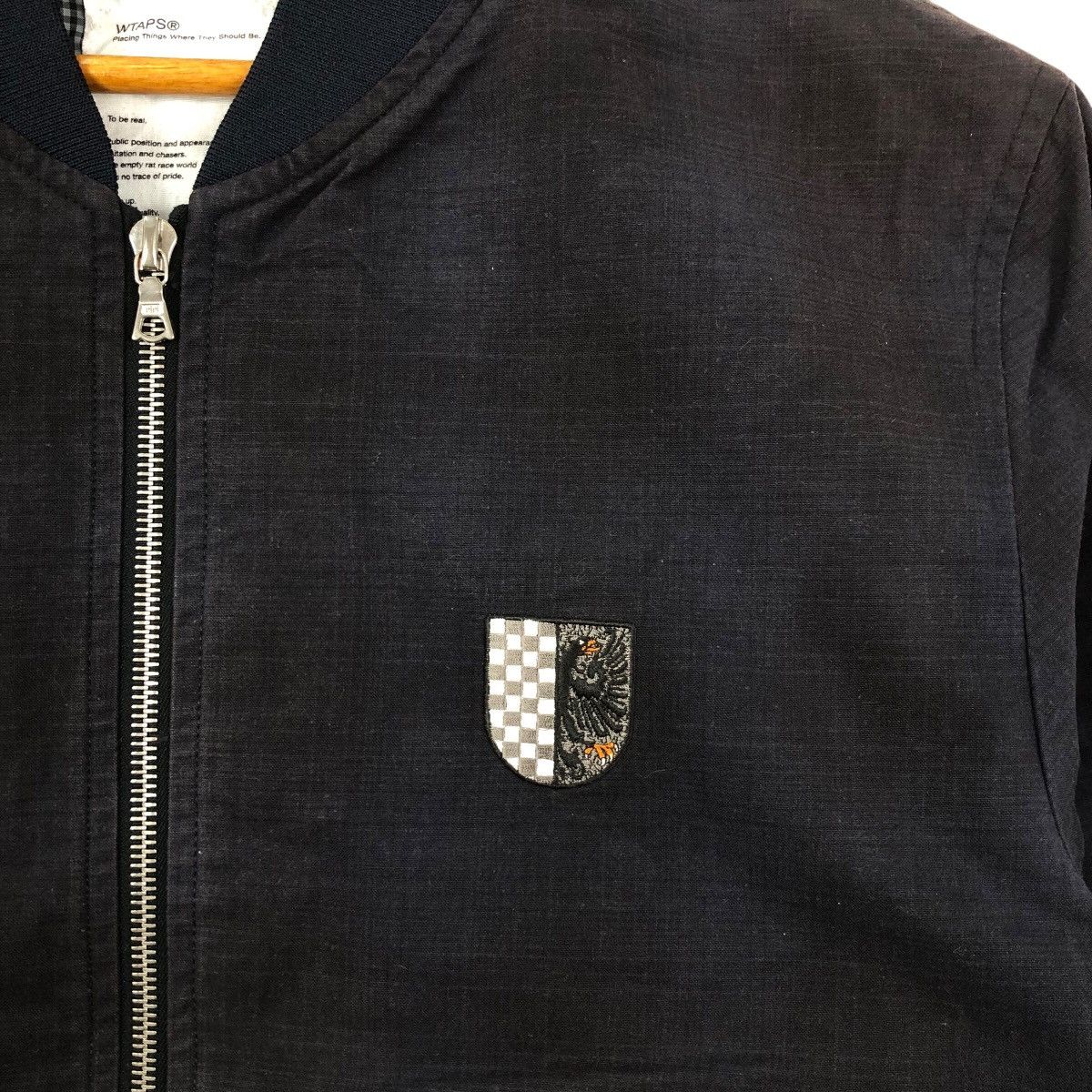 Neighborhood × Wtaps Rare! WTAPS Neighborhood Rise Above Bomber Jacket Size US L / EU 52-54 / 3 - 3 Thumbnail