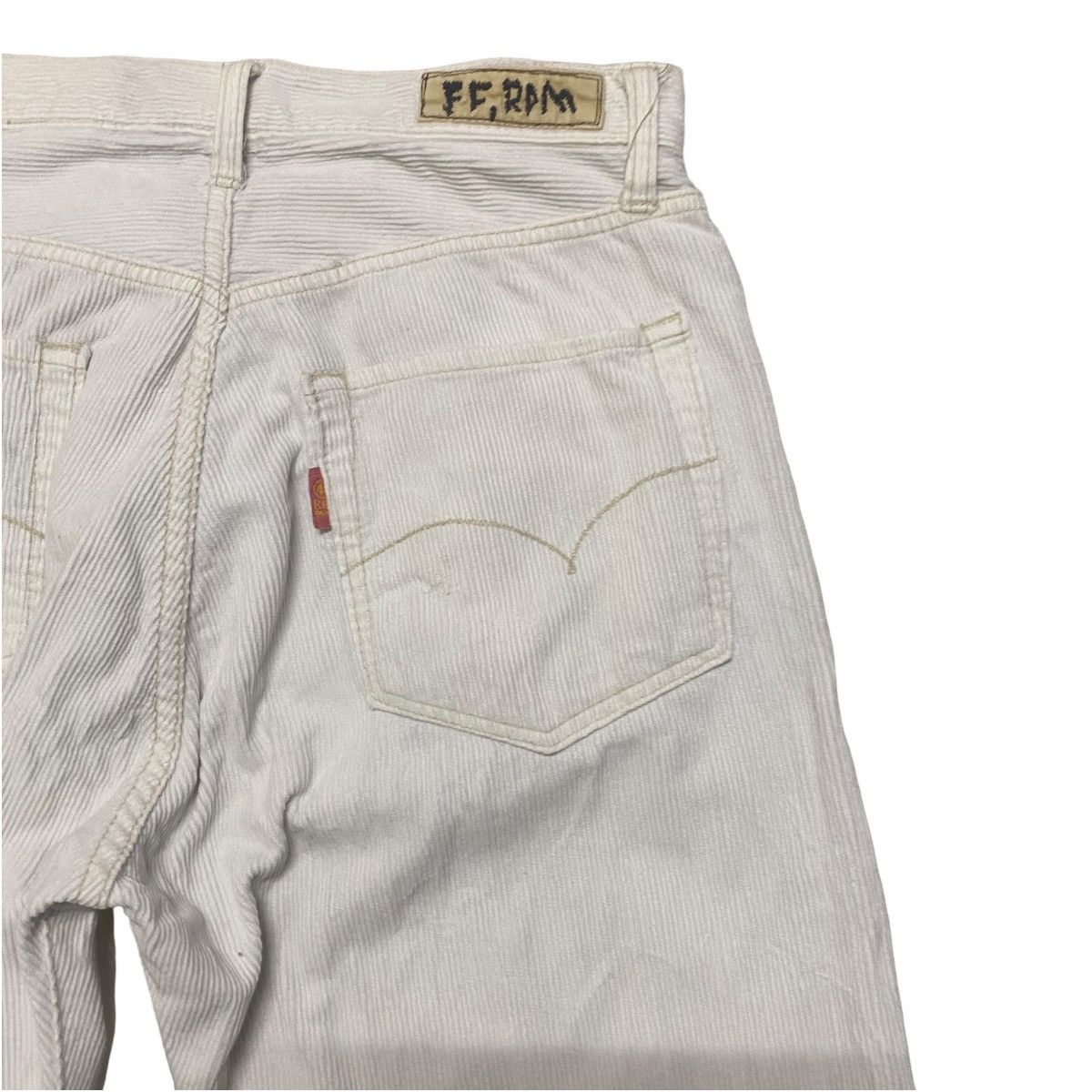 45rpm Vintage 45rpm White Corduroy Pants Size US 29 - 12 Thumbnail