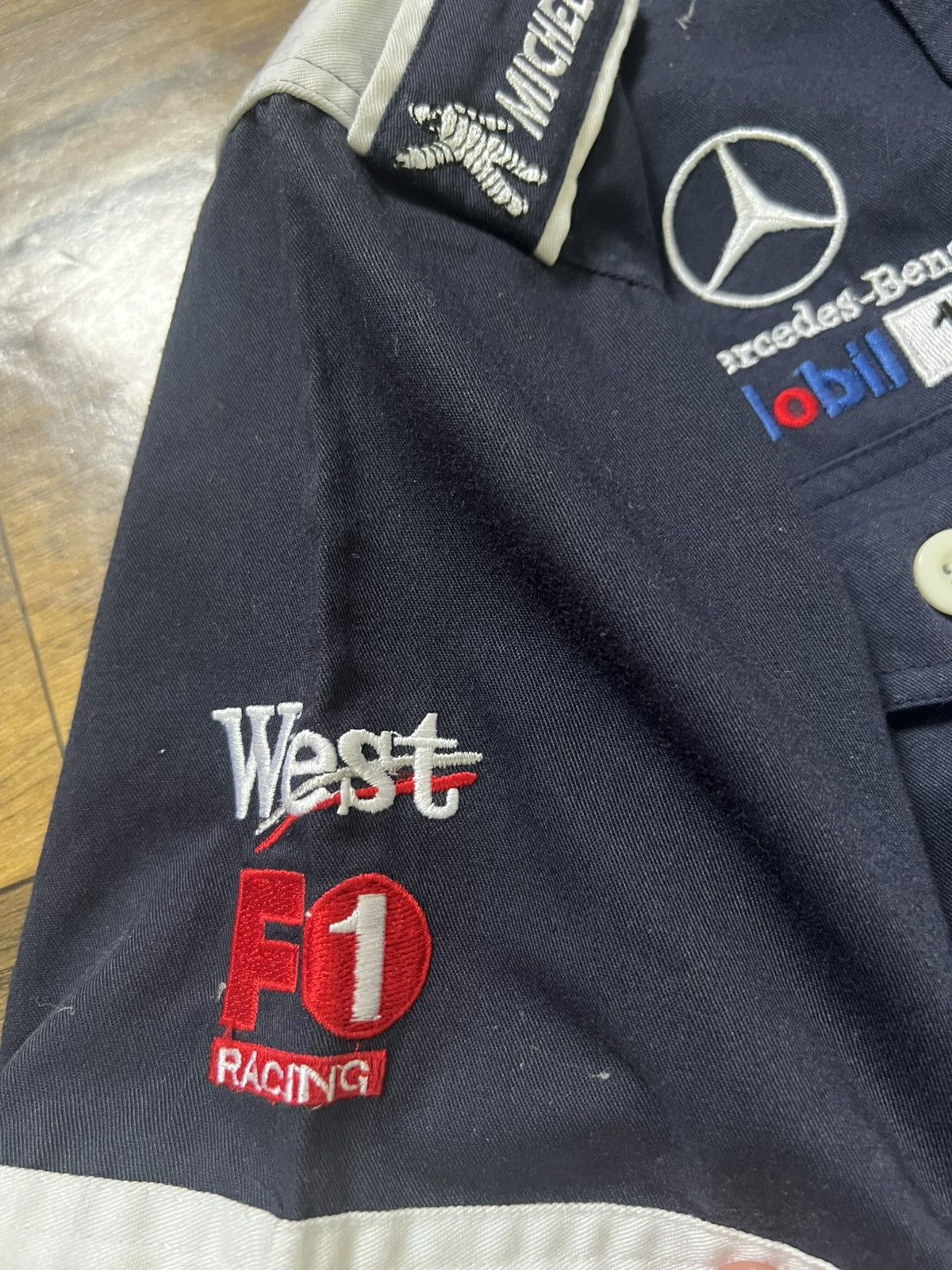 Mercedes-Benz Mercedes Benz West F1 Racing Team Shirt MotorsportCrew Style Size S / US 4 / IT 40 - 9 Thumbnail