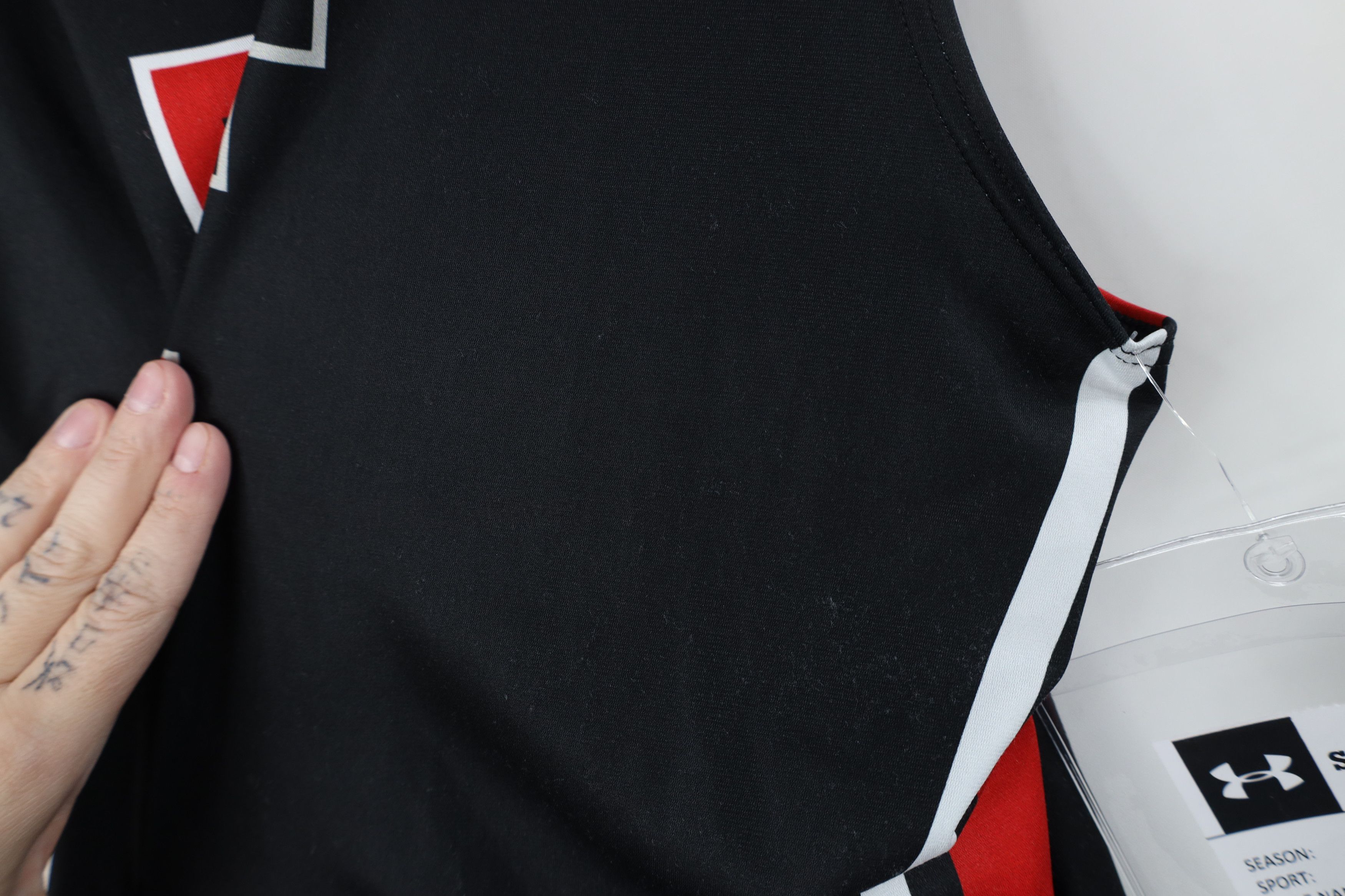Under Armour New Sample Under Armour Tech University Track Jersey Singlet Size US L / EU 52-54 / 3 - 6 Thumbnail