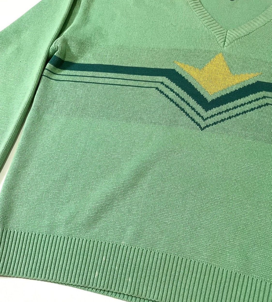 Issey Miyake Vintage hai sporting gear intarsia y2k knitted sweater Size US S / EU 44-46 / 1 - 2 Thumbnail