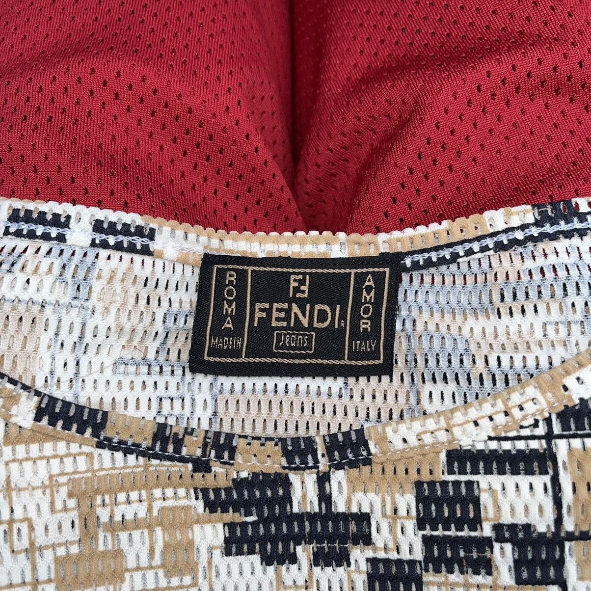 Fendi VINTAGE FENDI WMNS MESH TOP Size S / US 4 / IT 40 - 3 Thumbnail