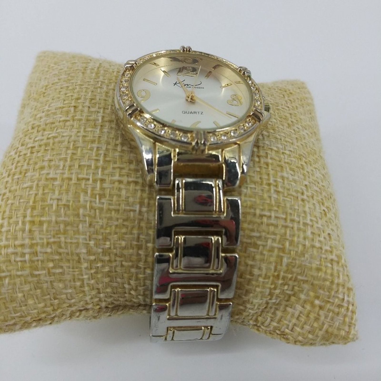 Vintage Kim Rogers Wristwatch WatchQuartz Japan Mov't Gold Tone Size ONE SIZE - 7 Thumbnail
