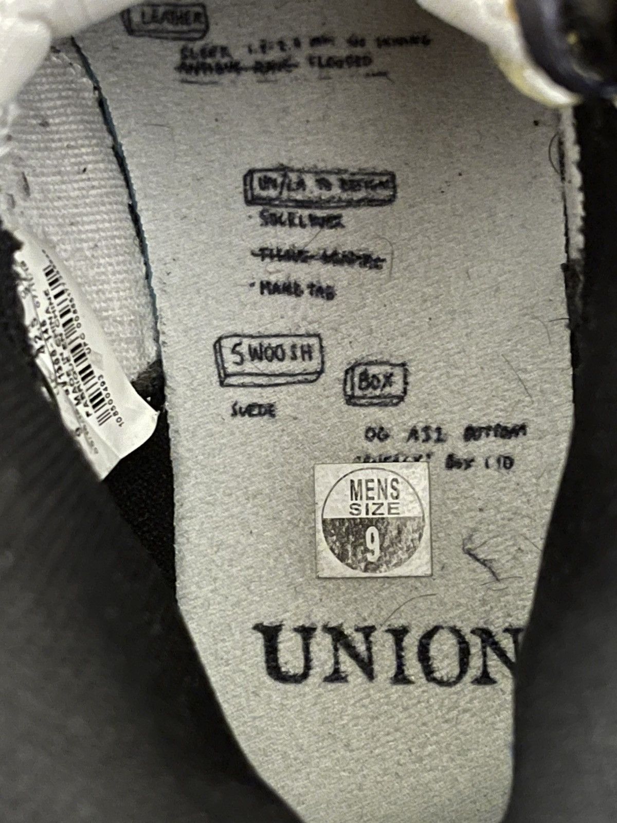 Nike × Union LA AJ1 High Union Storm Blue Size US 9 / EU 42 - 8 Thumbnail