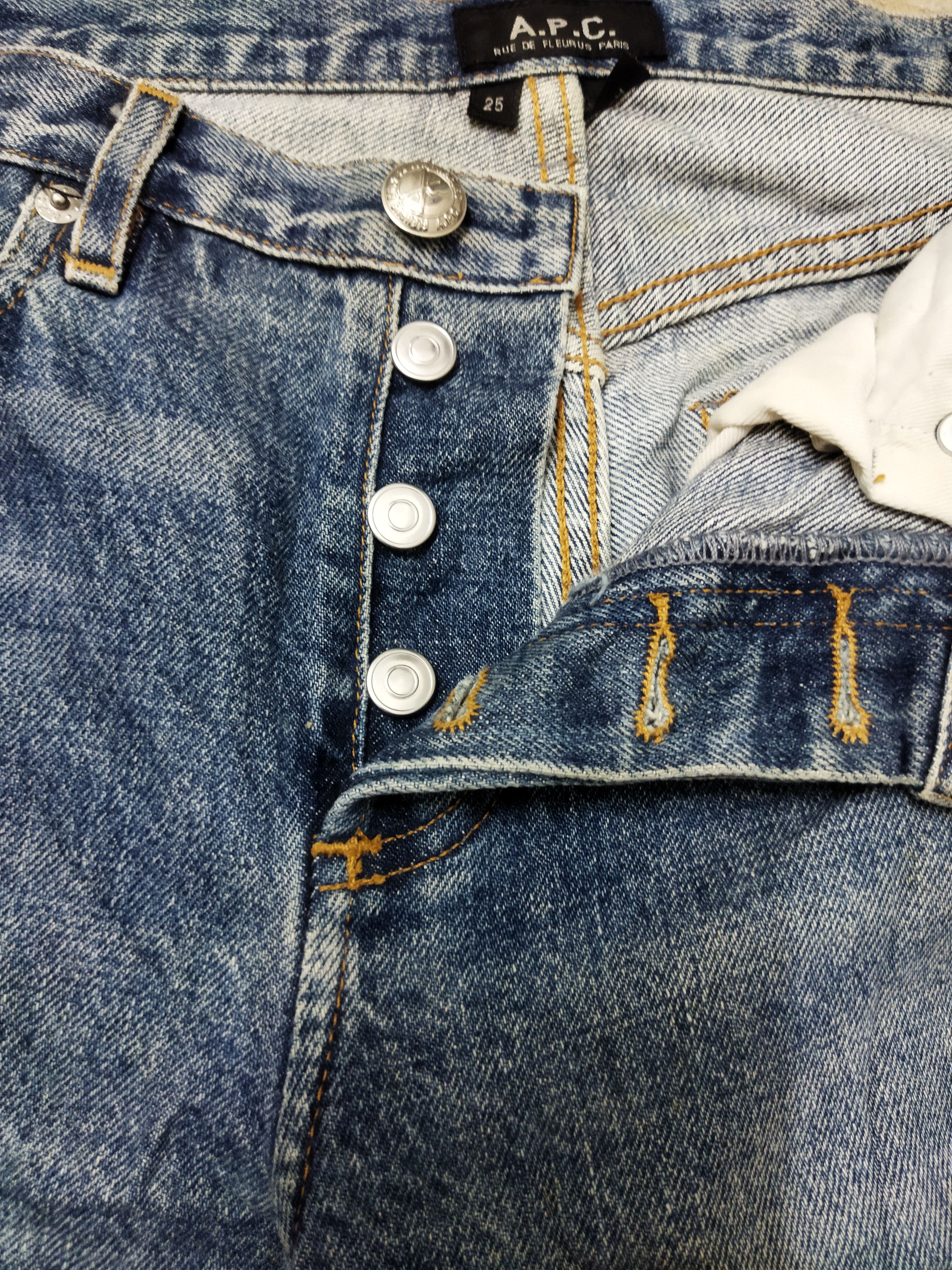 A.P.C. A.P.C Slim Fit Denim Jeans Size US 28 / EU 44 - 3 Thumbnail