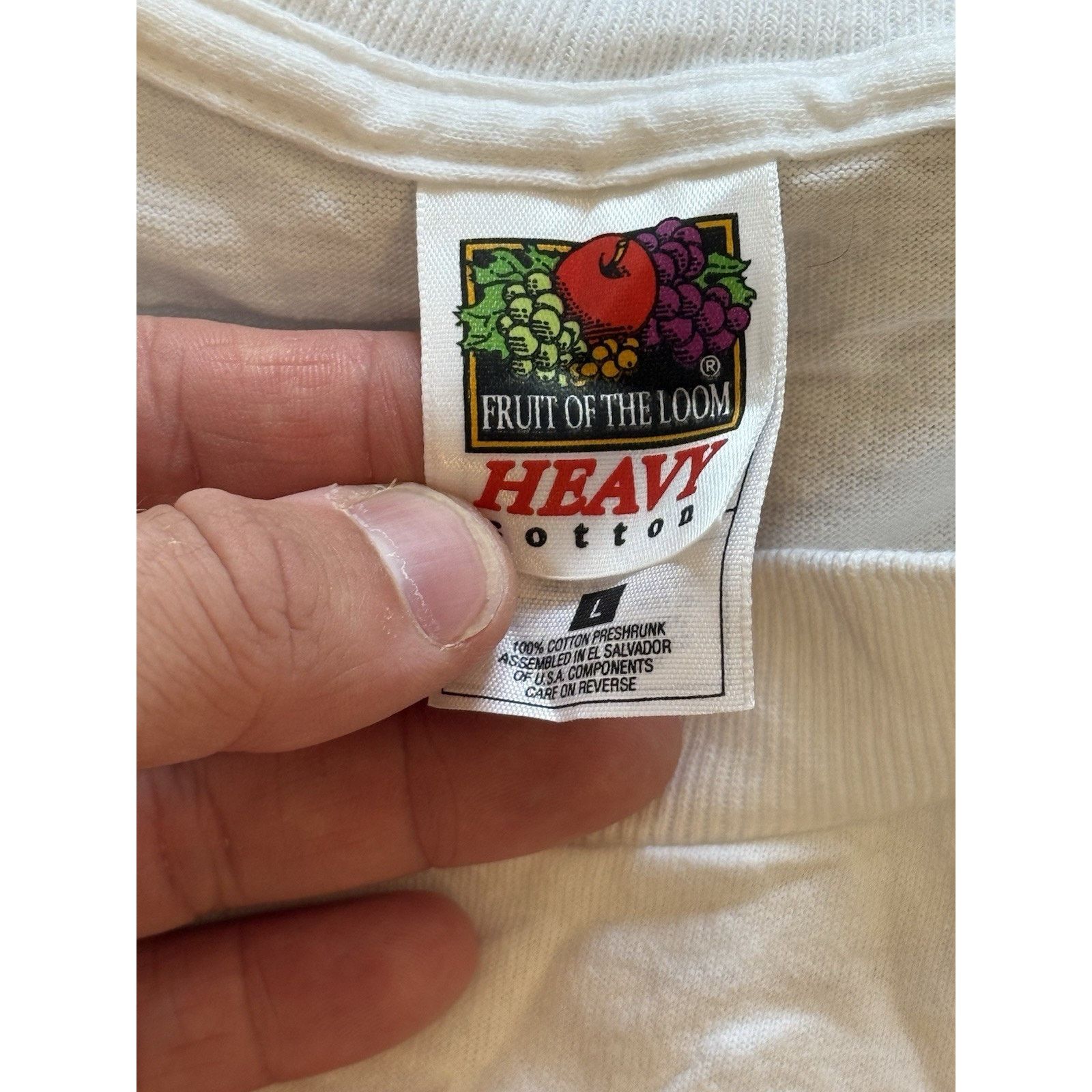 Fruit Of The Loom Vintage Alabama Fan Club 1998 Tour White Graphic Concert Tee Size US L / EU 52-54 / 3 - 5 Thumbnail