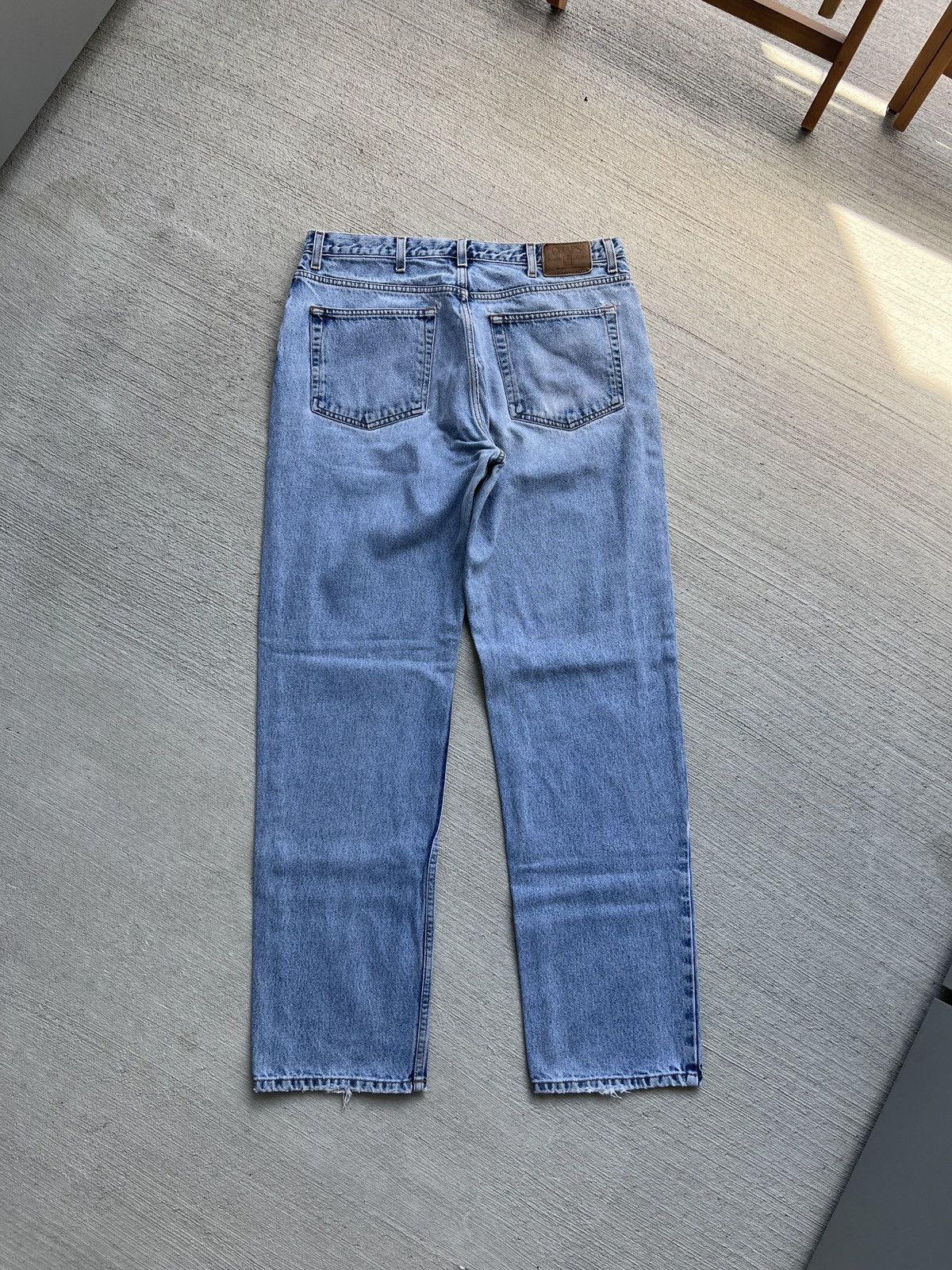 Chaps Ralph Lauren × Vintage Vintage Chaps RL Straight Fit Denim Jeans 36x34 Size US 36 / EU 52 - 3 Thumbnail
