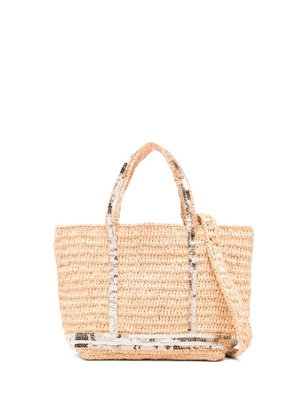 Vanessa Bruno Raphia Extra Small Cabas Tote Size ONE SIZE - 1 Thumbnail