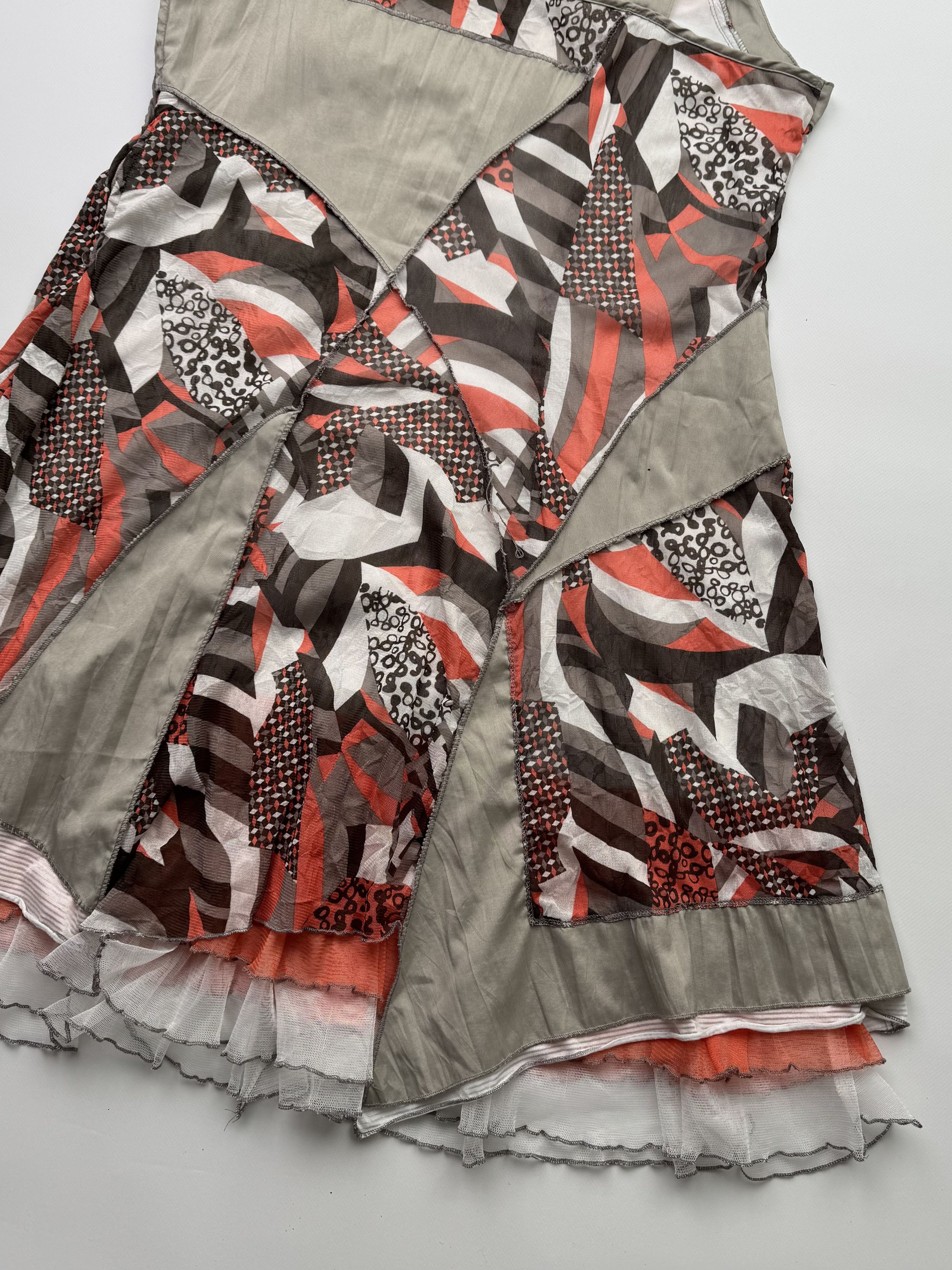 Japanese Brand Vintage Flare Dress B258 E2(V367) Size L / US 10 / IT 46 - 10 Thumbnail