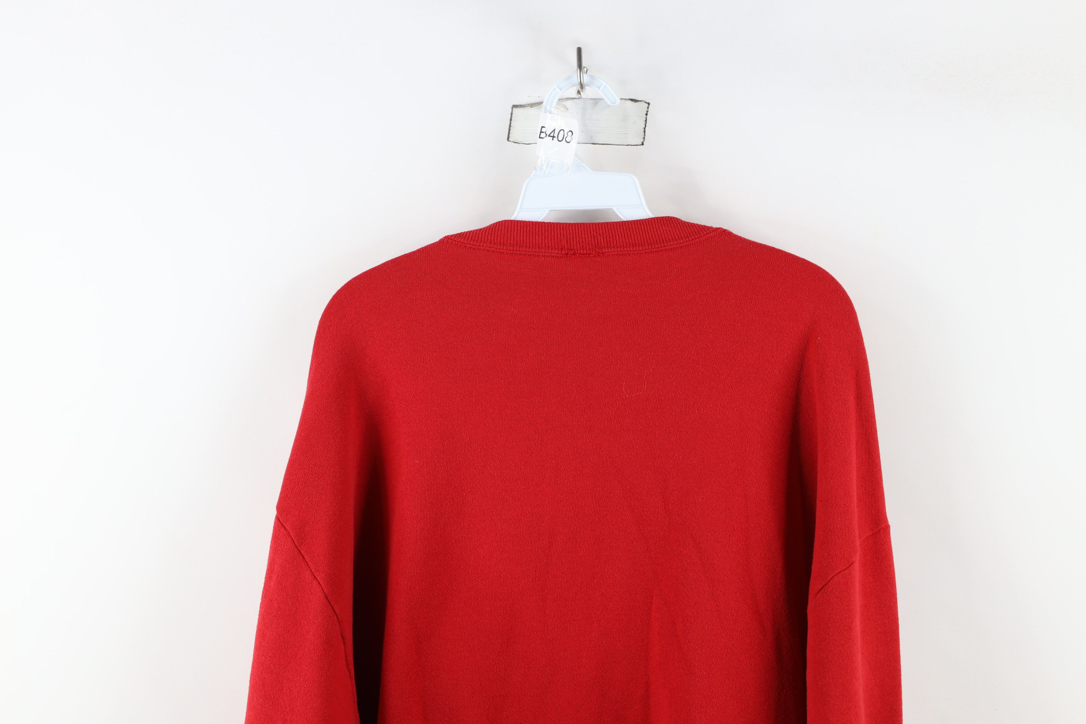 Disney × Vintage Vintage 90s Disney Rainbow Striped Mickey Mouse Sweatshirt Size US XL / EU 56 / 4 - 13 Thumbnail