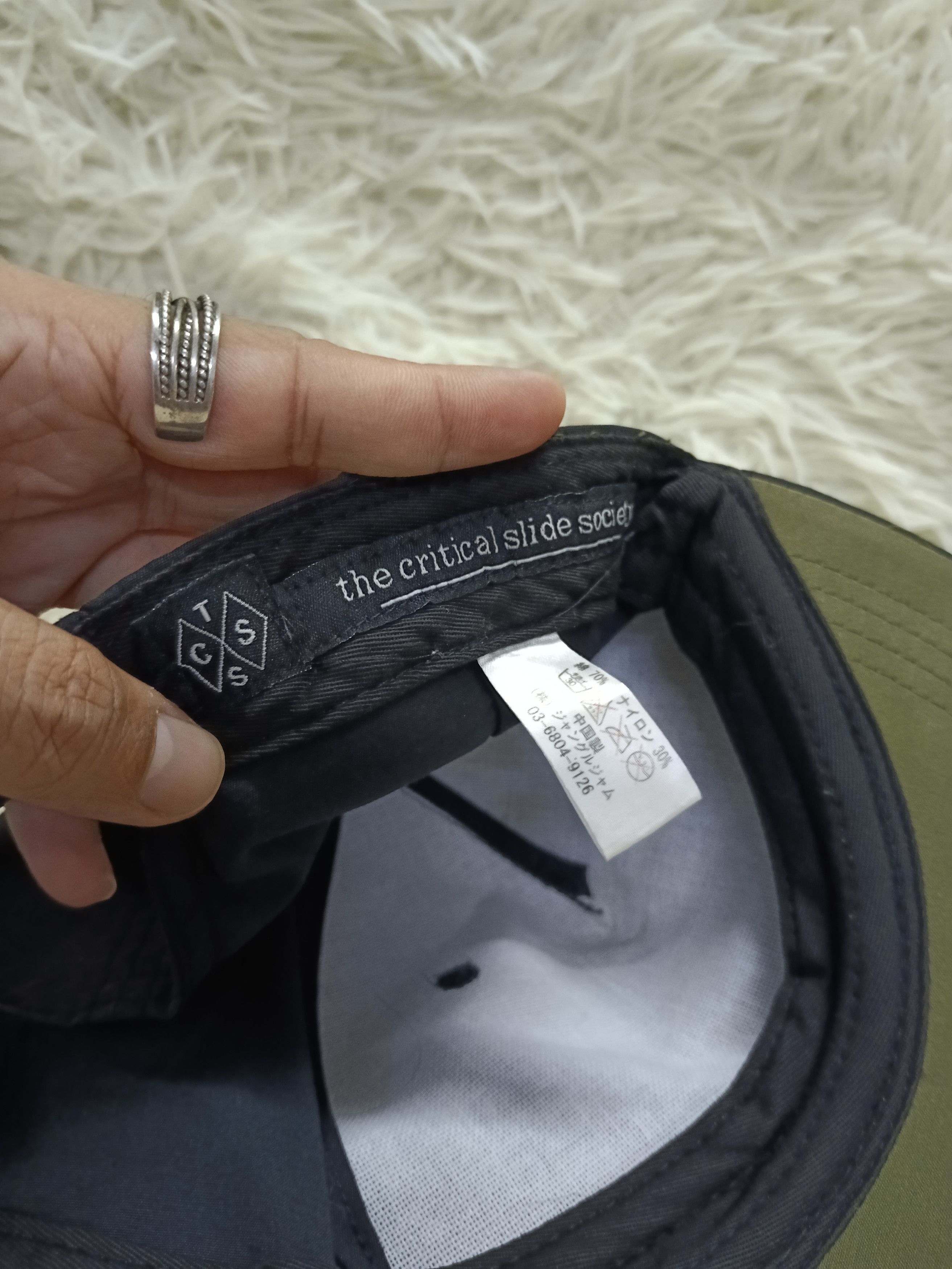Japanese Brand FADE BLACK TCSS SLIDAL TENDENCIES HAT Size ONE SIZE - 6 Thumbnail