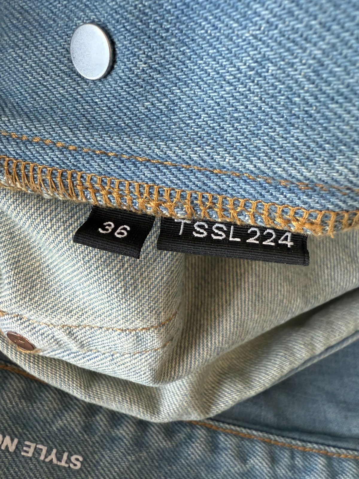 Purple ***RARE PURPLE STRIPE JEANS Size US 36 / EU 52 - 5 Thumbnail