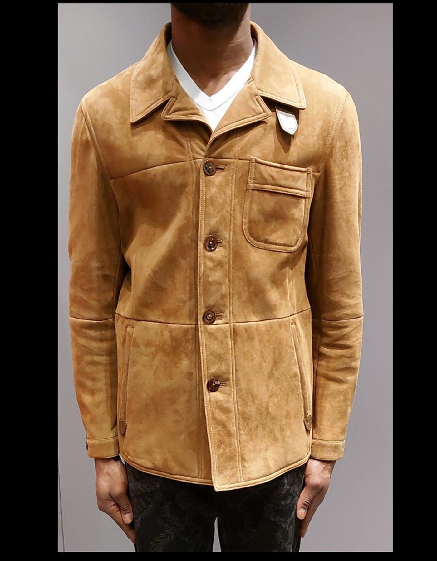 image of Tom Ford O1Loc1C0324 Bs497-103 Outwear Jacket In Camel, Men's (Size Medium)