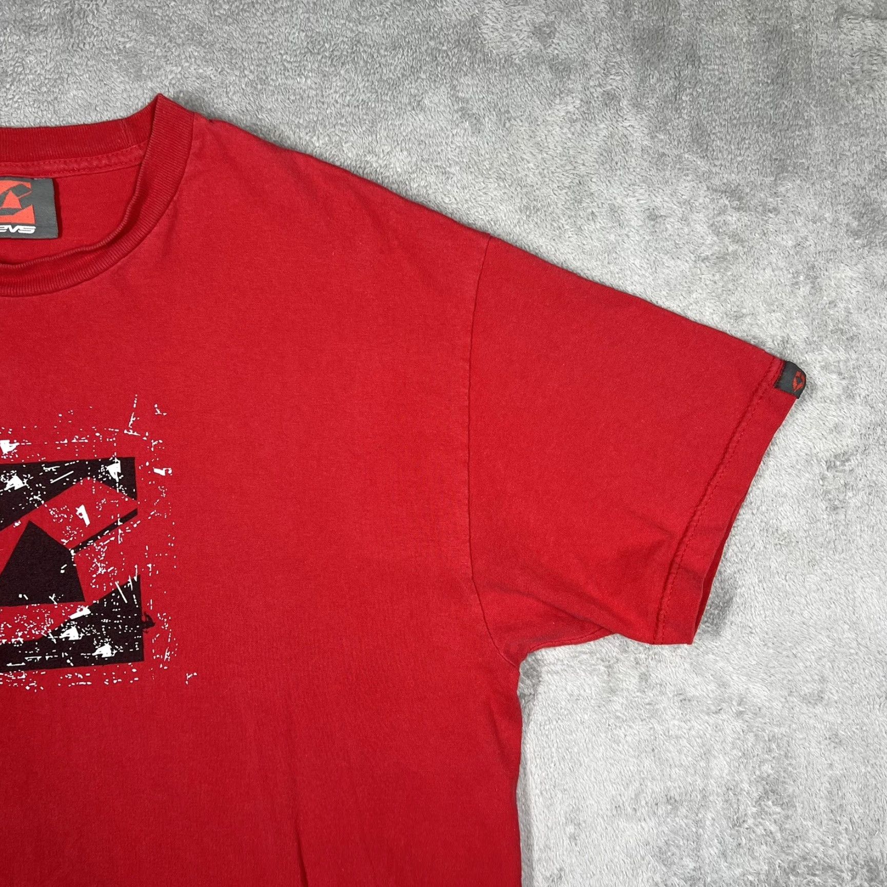 Vintage VINTAGE EVS Sports Riding Gear Red T-Shirt Men's XL Motocross Bikes Size US XL / EU 56 / 4 - 3 Thumbnail
