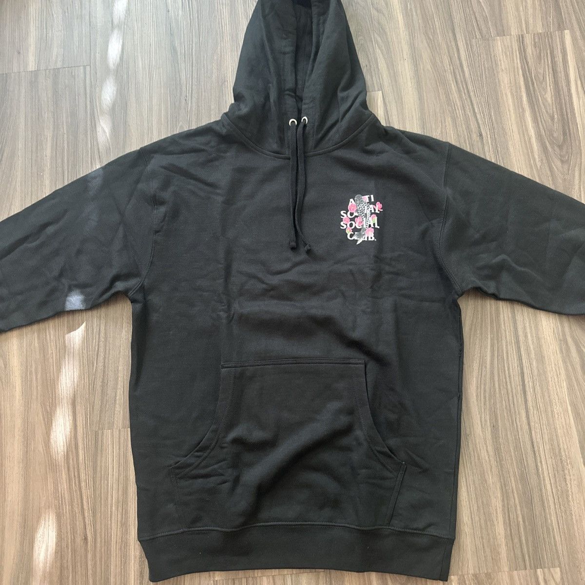 Anti Social Social Club Anti Social Social Club Koi Garden 3M Hoodie Black M Size US M / EU 48-50 / 2 - 2 Thumbnail
