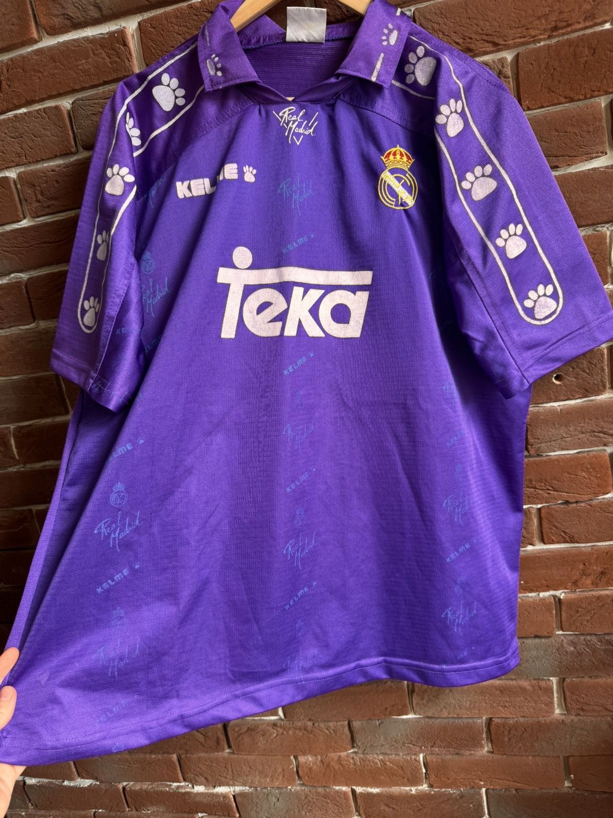Vintage Vintage Kelme 90s Real Madrid Special football shirt 1994/95 Size US XL / EU 56 / 4 - 4 Thumbnail