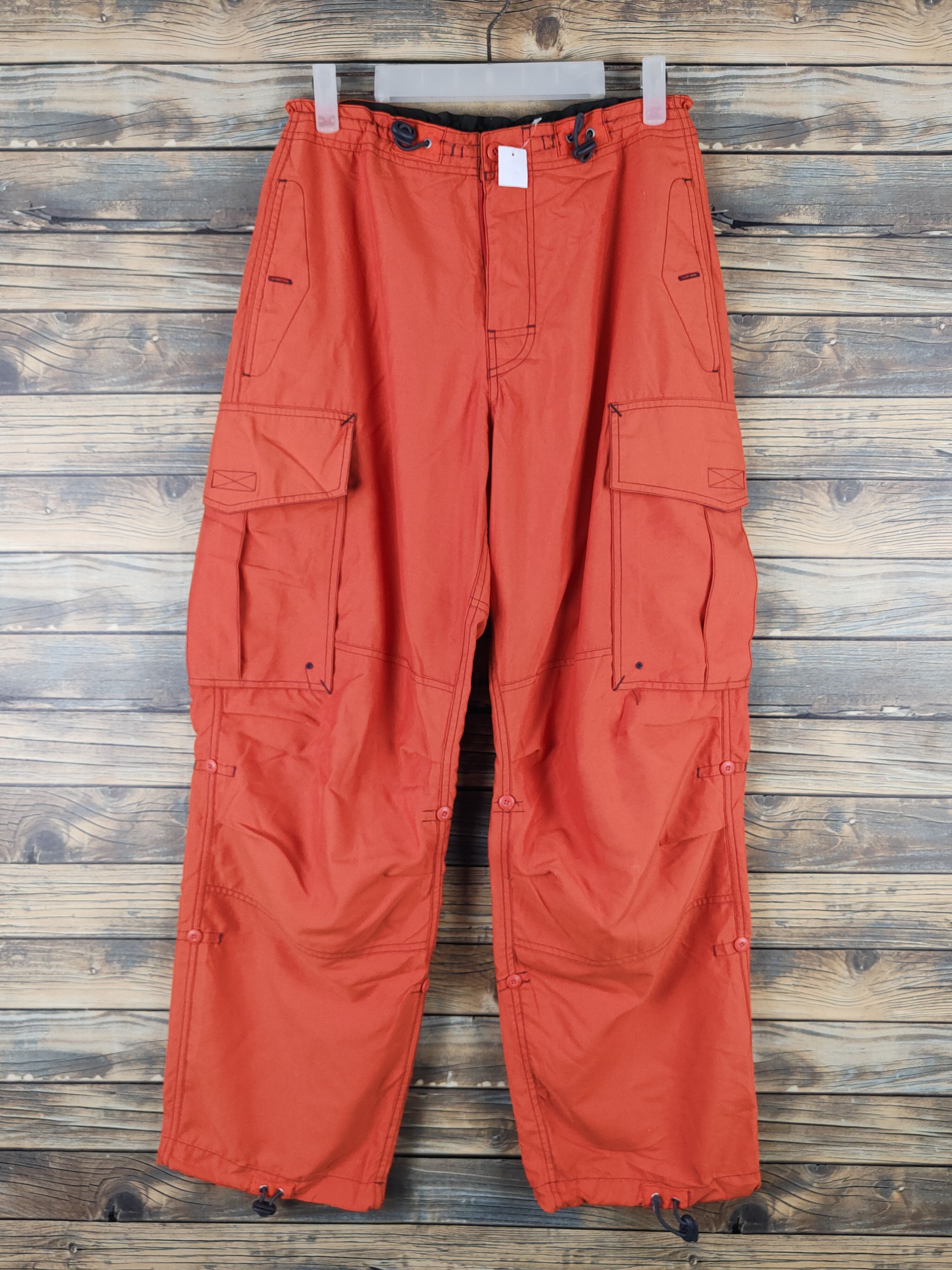 DLL Gap Orange Multipocket Sweatpants #2357