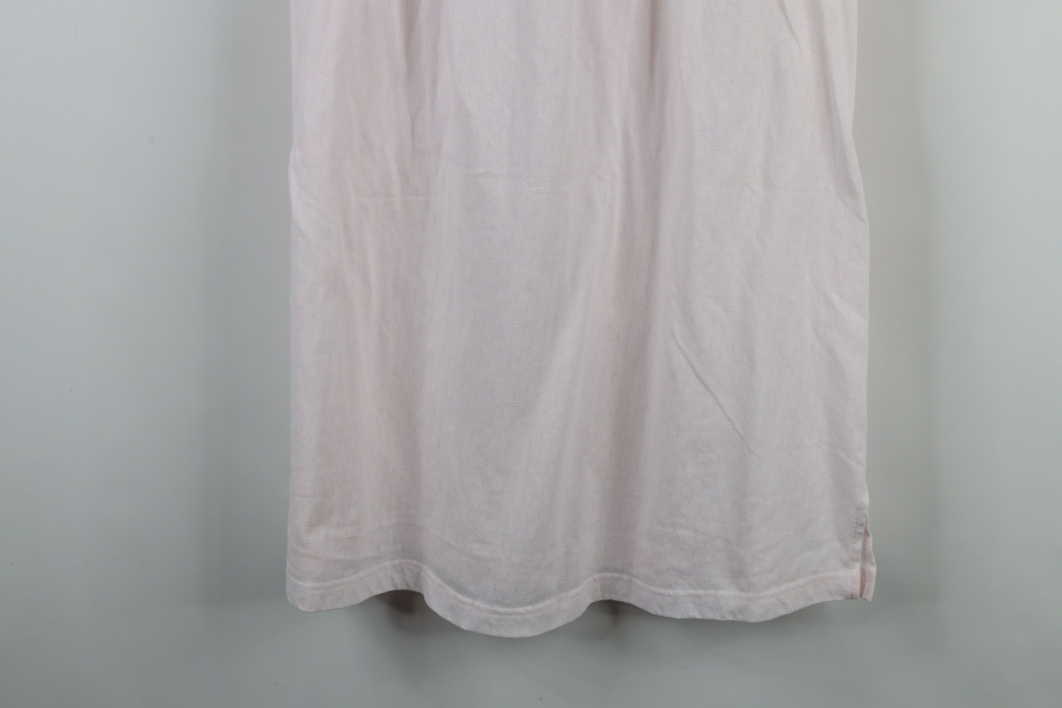 Vintage Vintage 90s Miss Elaine Lace Knit Ruffled Night Gown Sleep Size M / US 6-8 / IT 42-44 - 4 Thumbnail