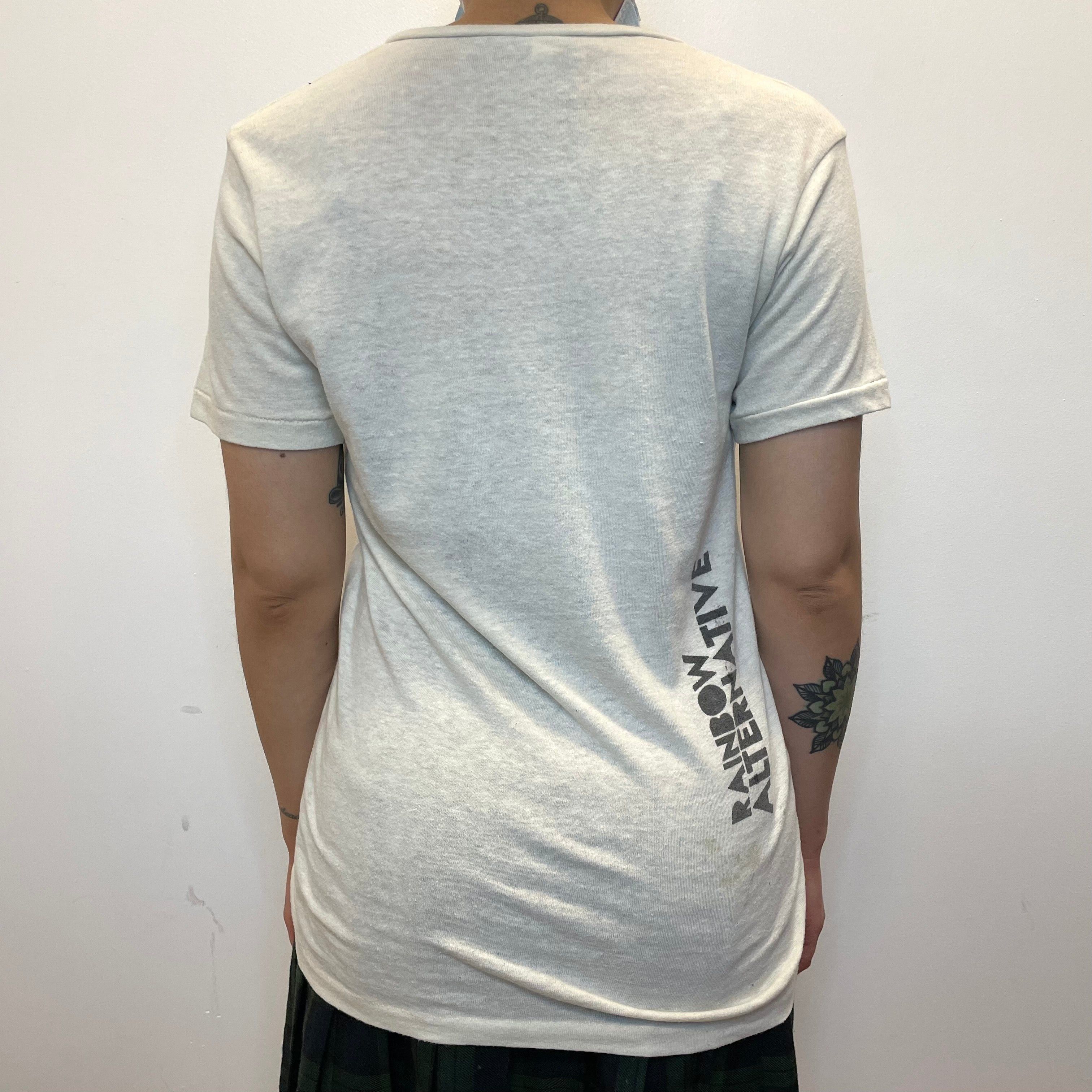 Native LGBT "Yes, Really" Rainbow Alternative Single Stitch Vintage Graphic V-Neck T-Shirt Size Small Size US S / EU 44-46 / 1 - 2 Thumbnail