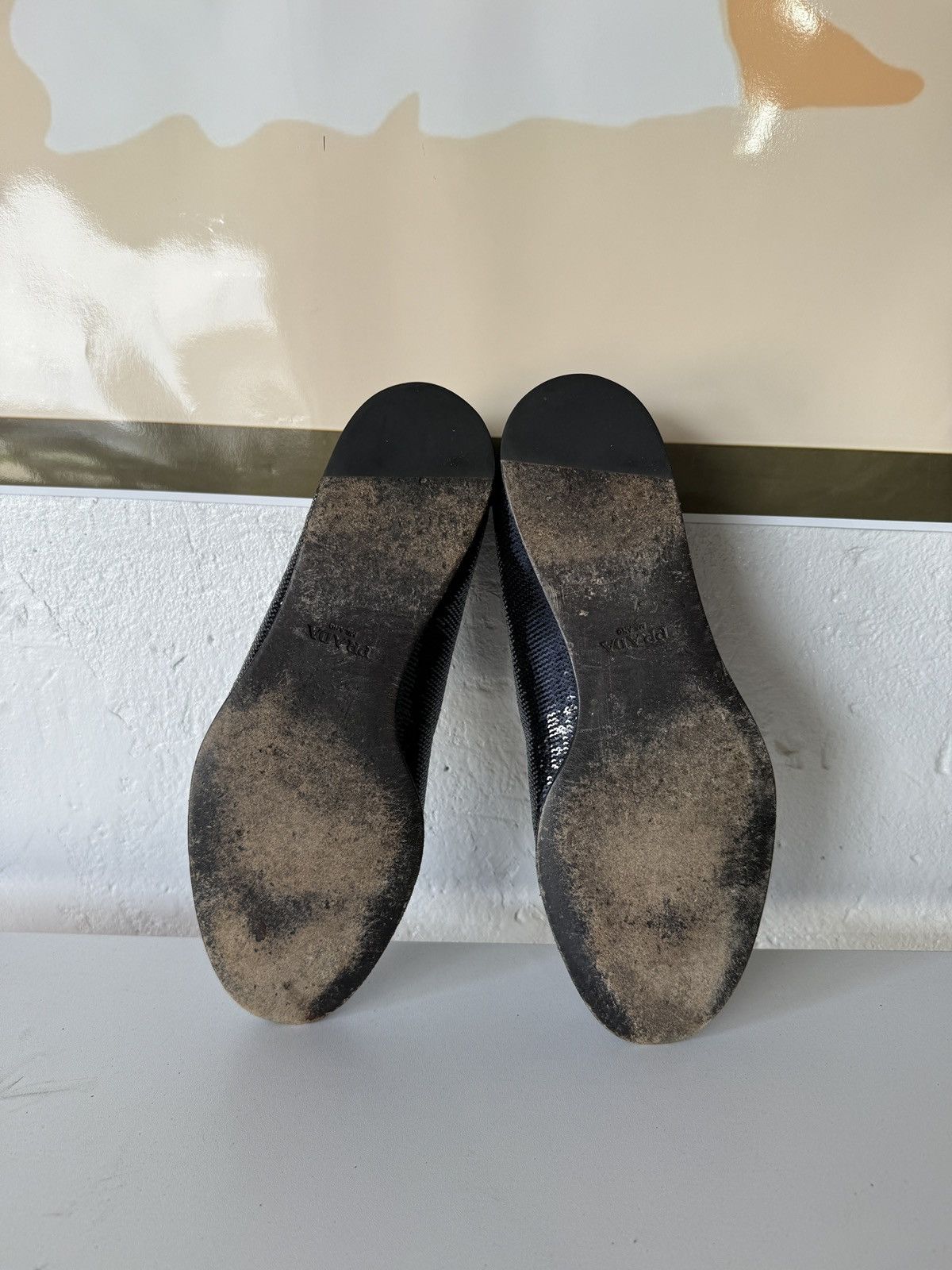 Prada Prada Sequins Loafers Size US 7 / EU 40 - 4 Thumbnail