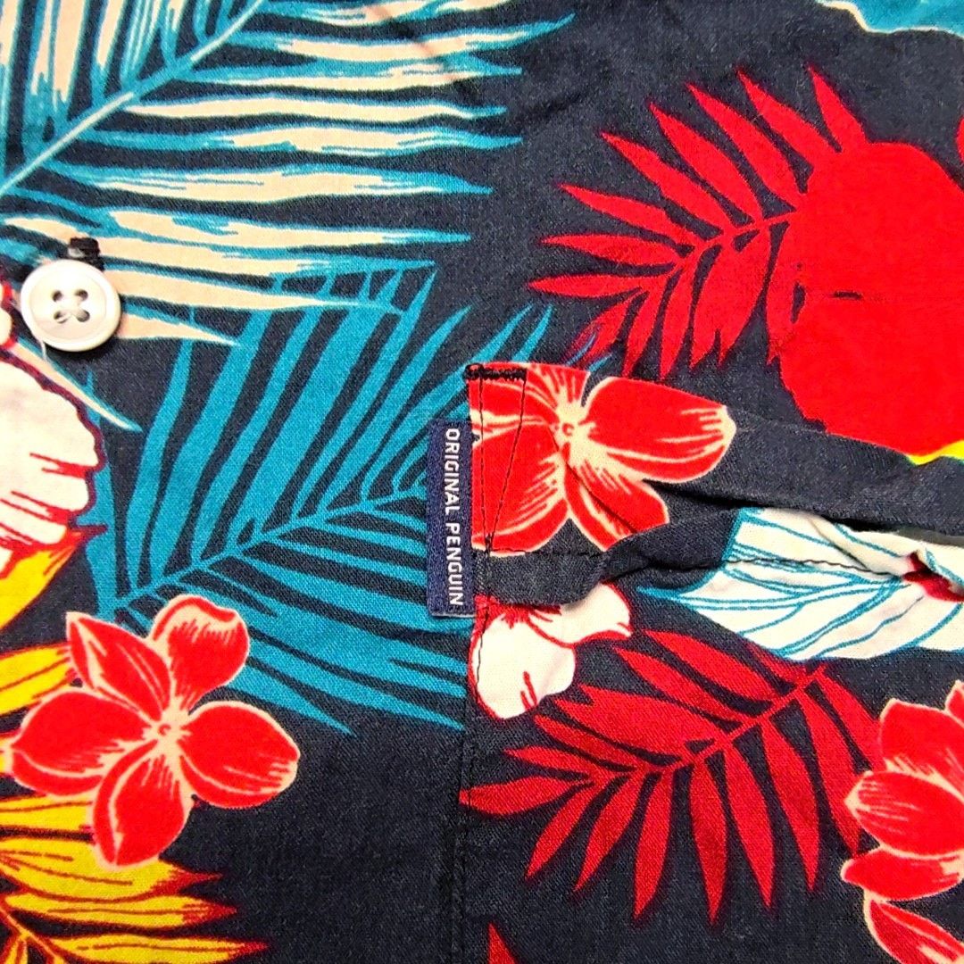 Original Penguin Original Penguin Hawaiian Shirt Floral Tropical Large Size US L / EU 52-54 / 3 - 5 Thumbnail