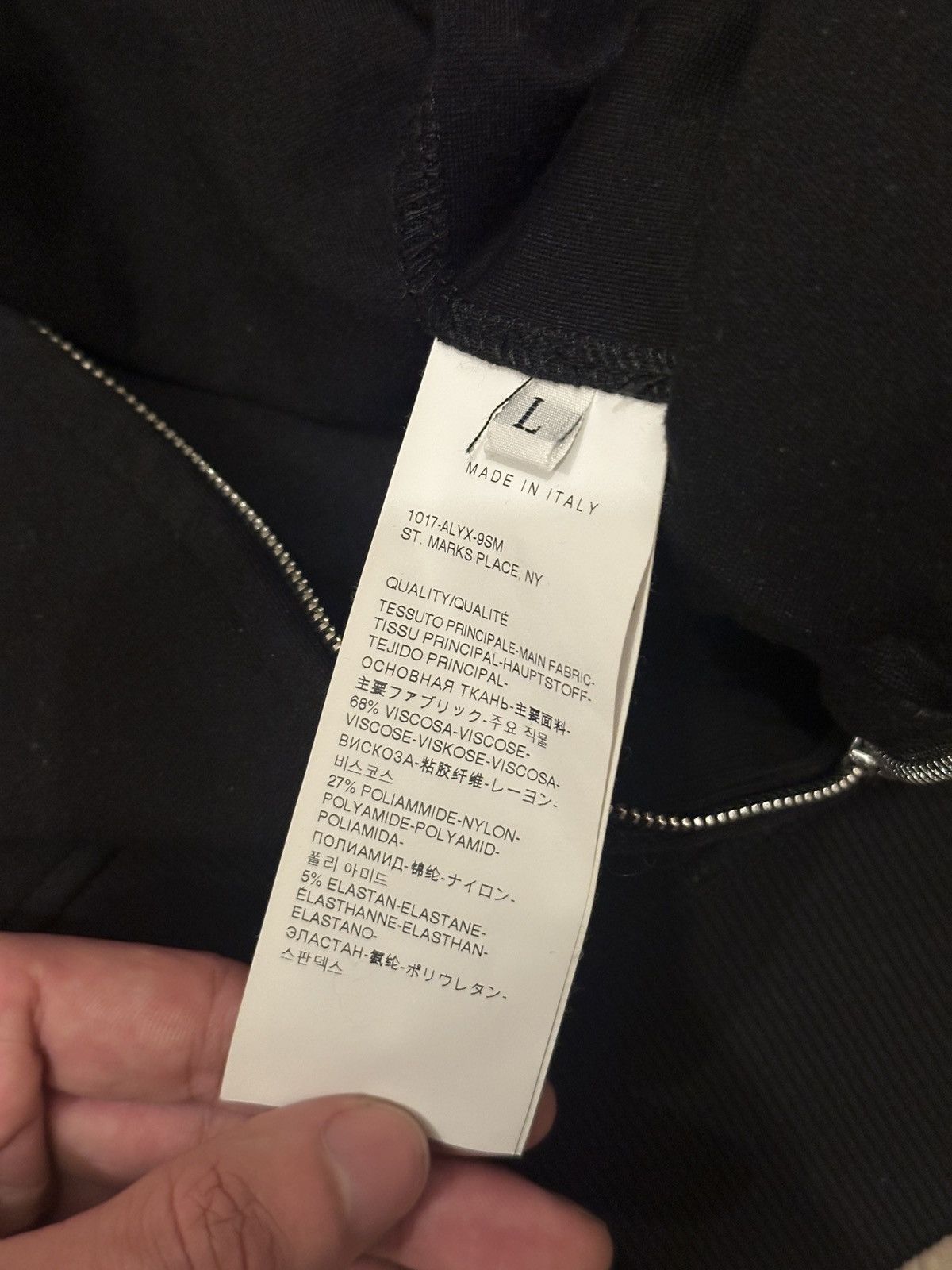 1017 ALYX 9SM Alyx Metal logo Zipper Hoodie Size US L / EU 52-54 / 3 - 4 Thumbnail