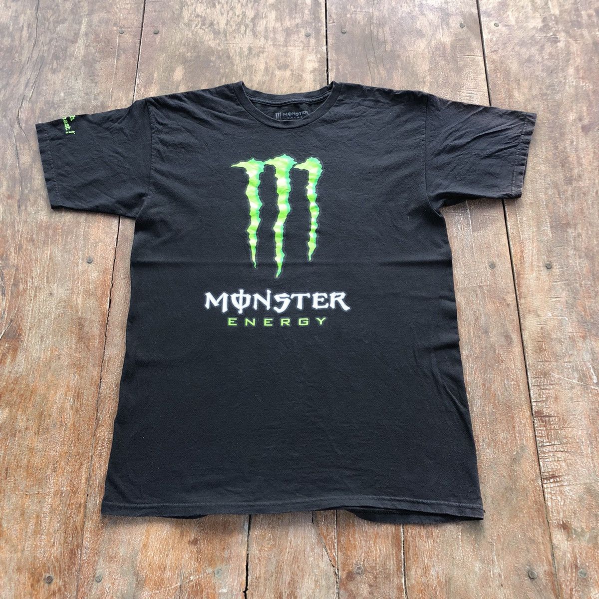 Vintage Vintage Monster Energy Racing Team Rare Shirt Size US L / EU 52-54 / 3 - 2 Thumbnail