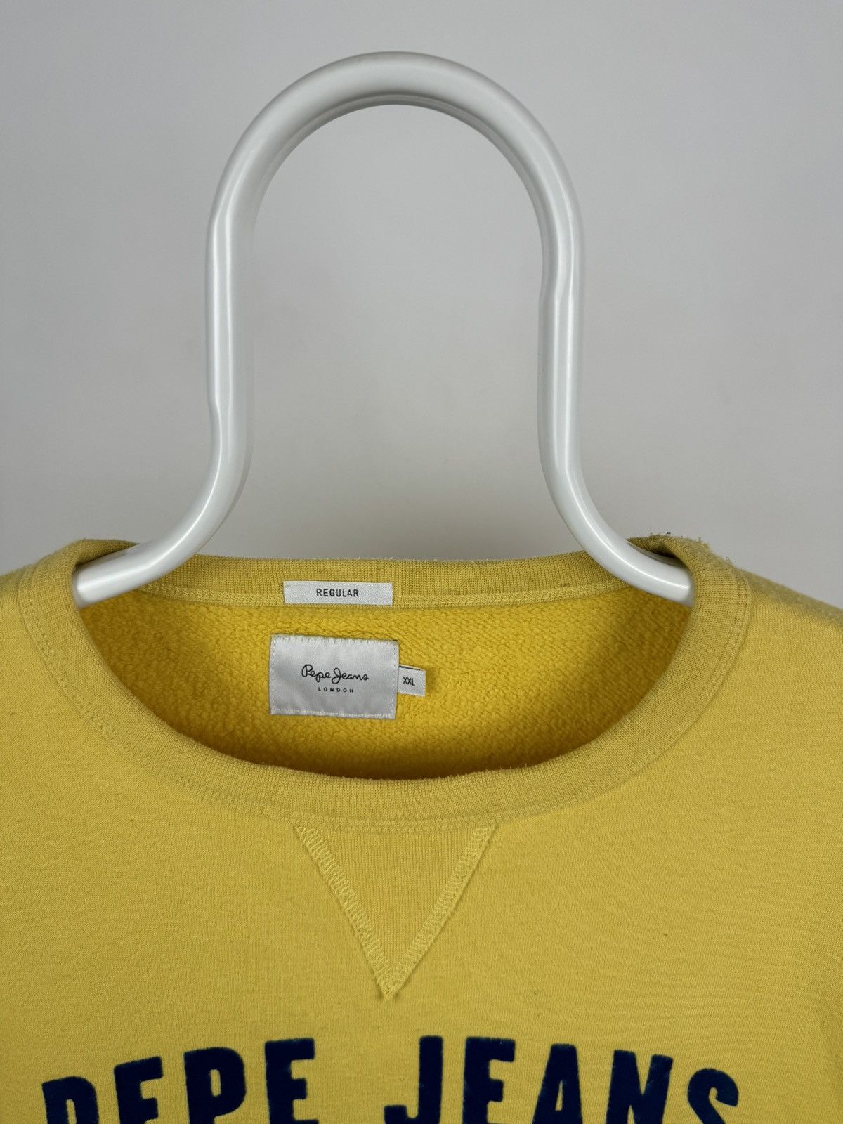 Pepe Jeans Pepe Jeans London Boat Crew Big Logo Sweatshirt Size US XXL / EU 58 / 5 - 2 Thumbnail