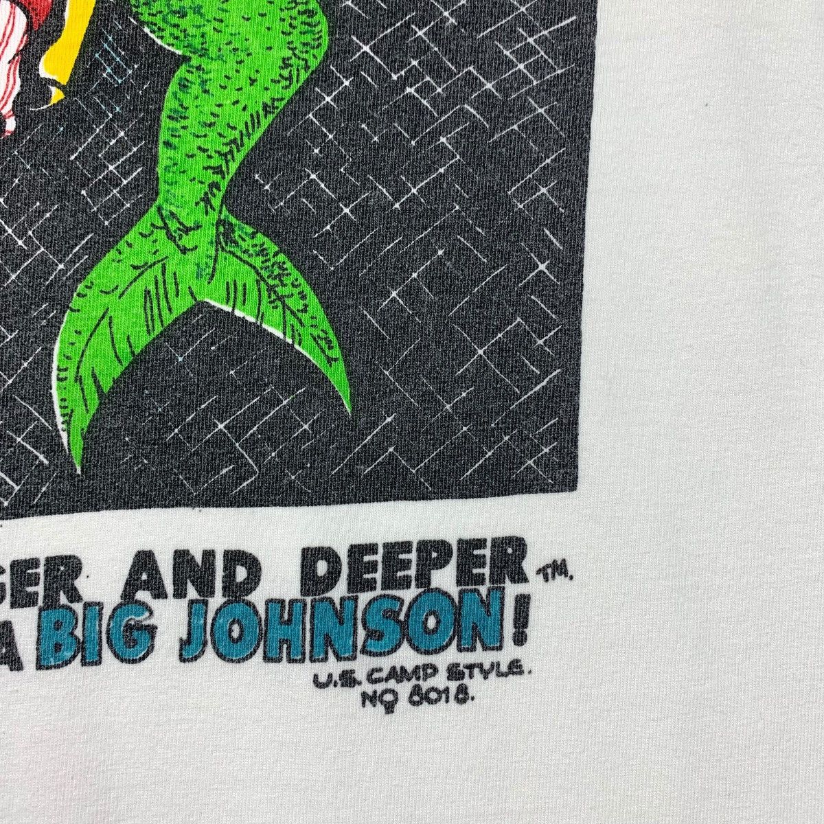 Vintage Vintage BIG JOHNSON Scuba surfing tee Size US L / EU 52-54 / 3 - 11 Thumbnail
