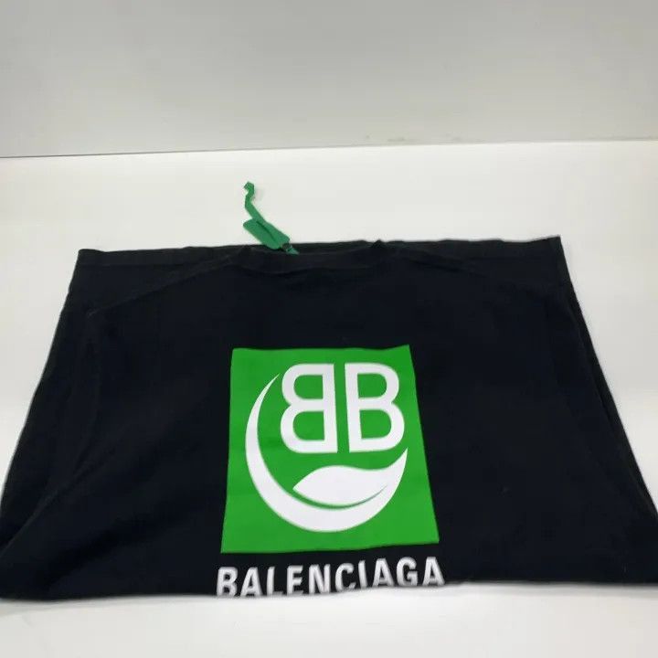 Balenciaga Balenciaga Eco-Friendly Logo Print Short Sleeve T-Shirt 007 Size S / US 4 / IT 40 - 7 Thumbnail