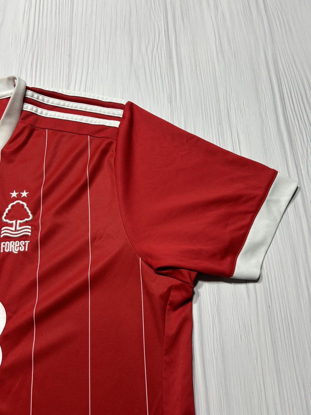 Adidas Nottingham Forest 2017-18 #19 ZANA Home Soccer Jersey XL Size US XL / EU 56 / 4 - 8 Thumbnail