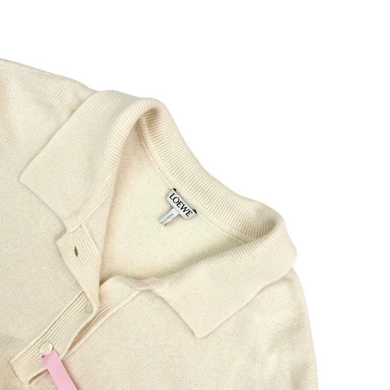 Loewe LOEWE Colored gold polo collar long sleeves Size M / US 6-8 / IT 42-44 - 3 Thumbnail