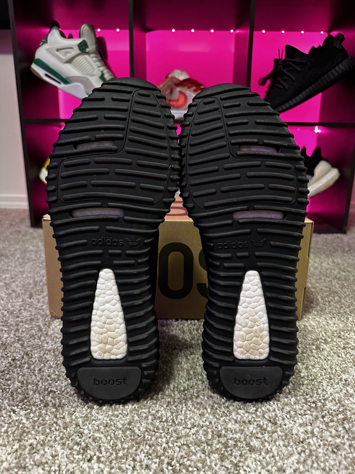 Adidas Yeezy 350 Pirate Black Size US 11.5 / EU 44-45 - 6 Thumbnail