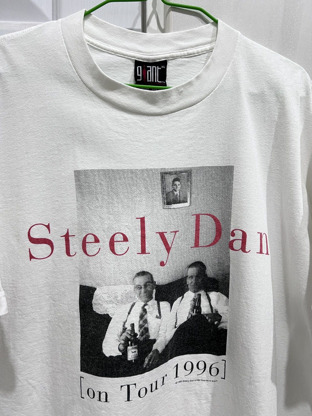 Band Tees Vintage 90s 1996 STEELY DAN Tour Promo Tee XL Giant Size US XL / EU 56 / 4 - 3 Thumbnail