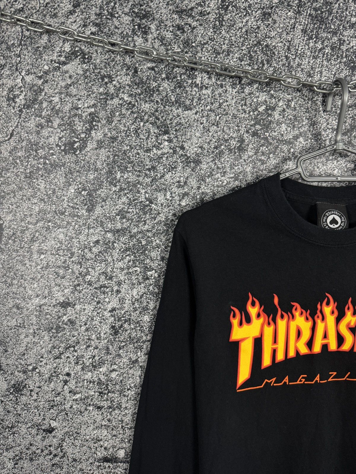 Thrasher THRASHER Skateboard Magazine Long Sleeve T-Shirt Flame Logo Size US S / EU 44-46 / 1 - 3 Thumbnail