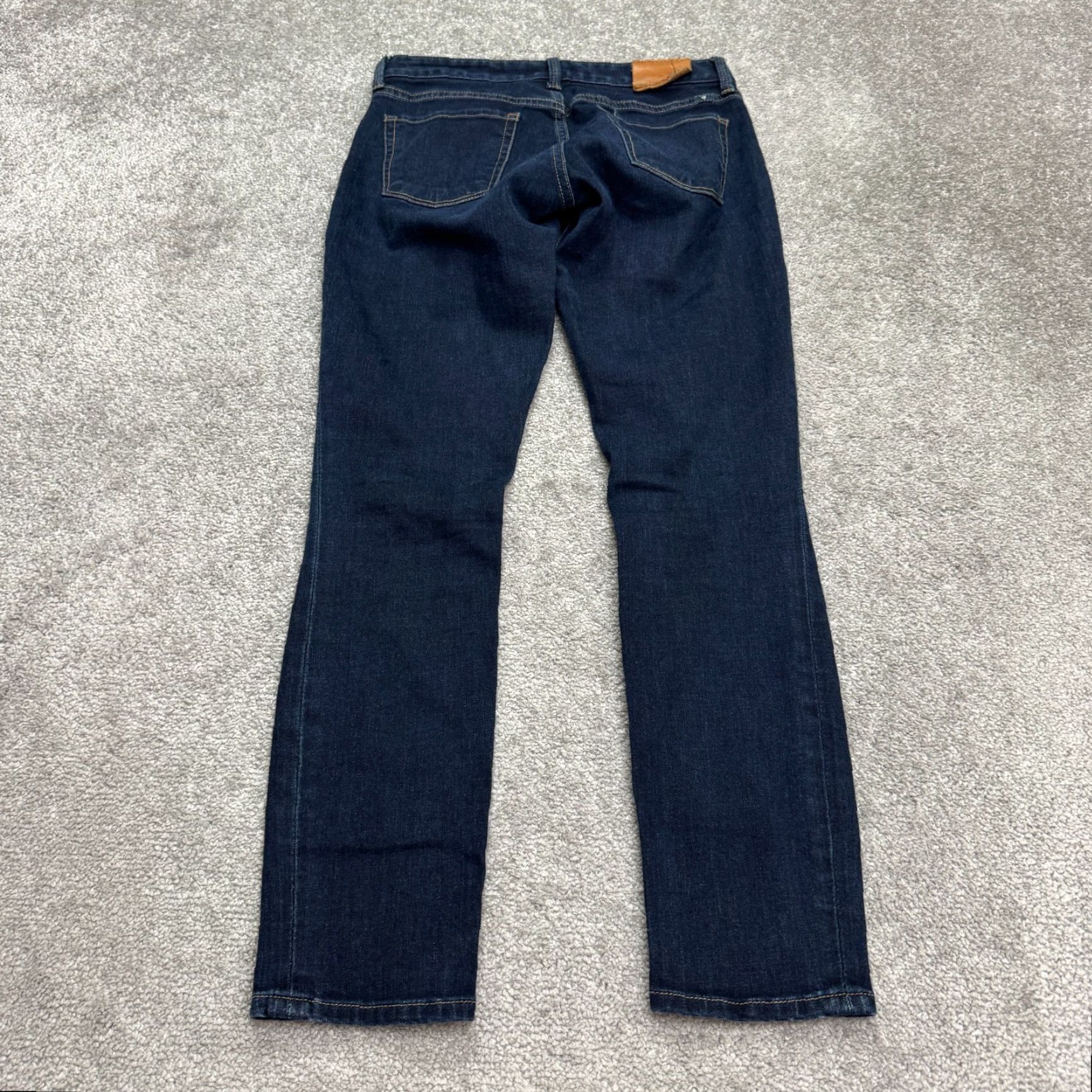 Lucky Brand Lucky Brand Jeans Capri Blue Den​im Mid Rise 27x27 Womens 00/34 - Dark Wash, 5-Pocket, Cotton Blend, Regular Fit Ladies Jeans Size 24" / US 00 / IT 34 - 2 Thumbnail