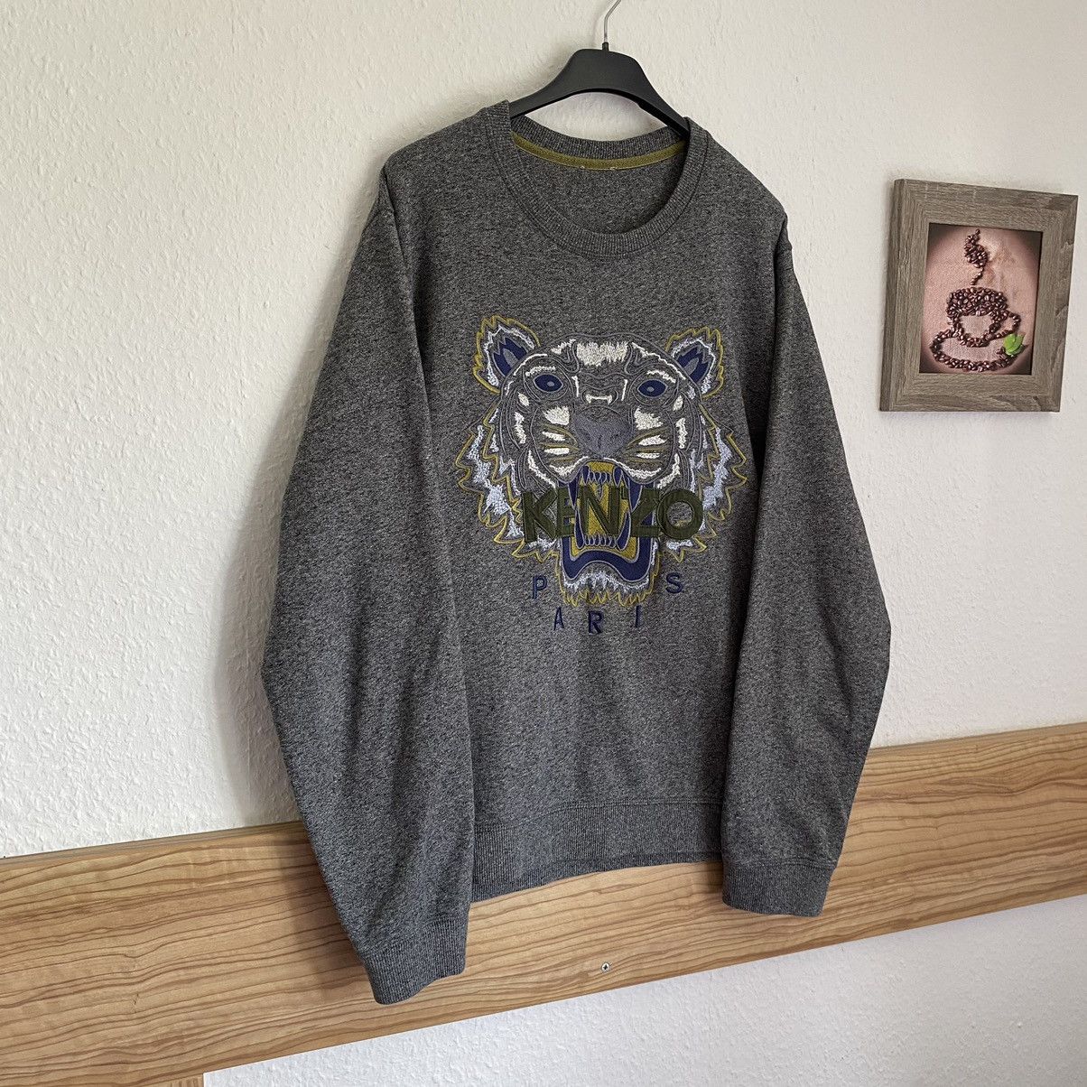 Kenzo Rare Sweatshirt Kenzo Tiger 🐯 Size US M / EU 48-50 / 2 - 2 Thumbnail