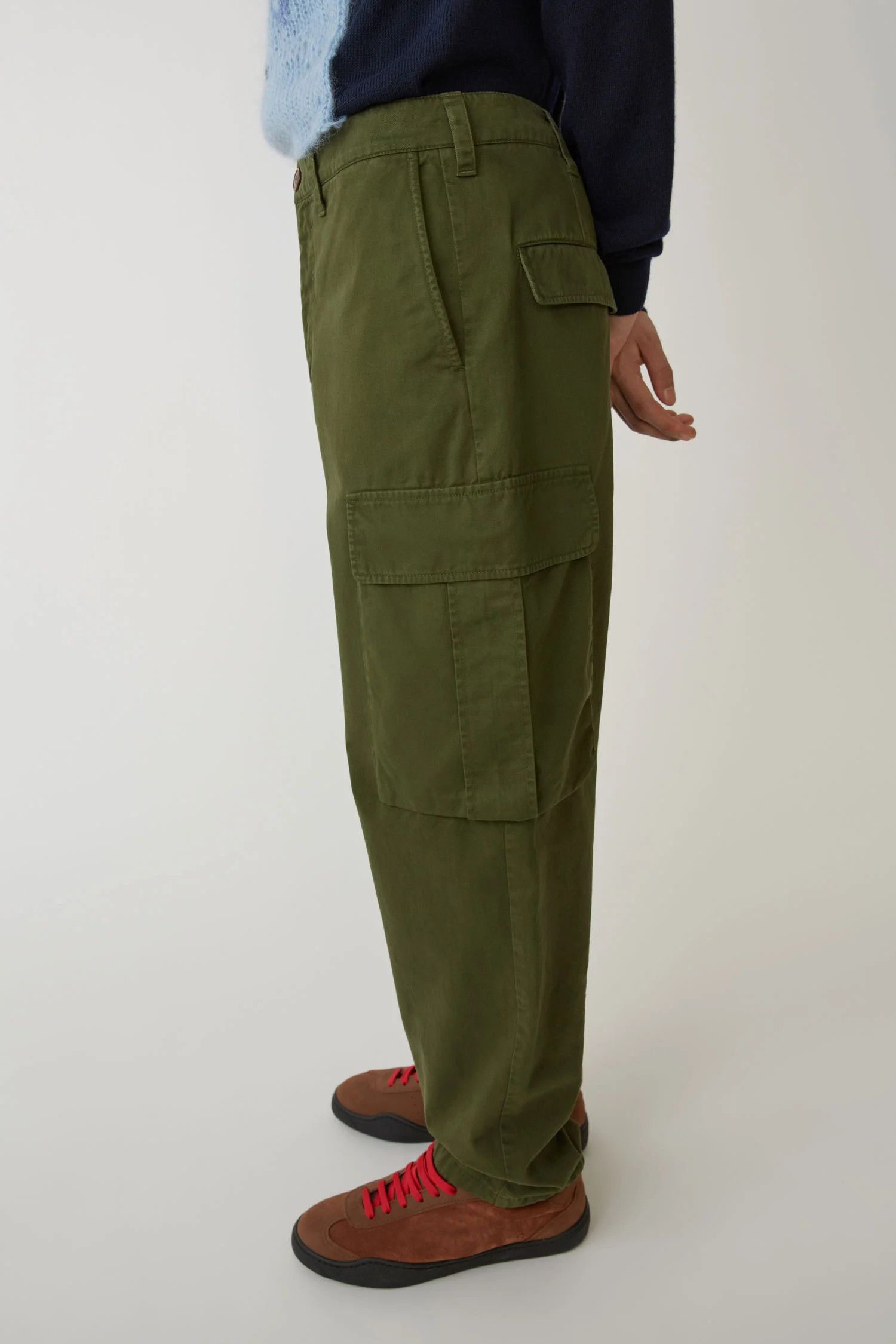 Acne Studios 46/S - Cargo Trousers - Navy Blue Size US 30 / EU 46 - 4 Thumbnail