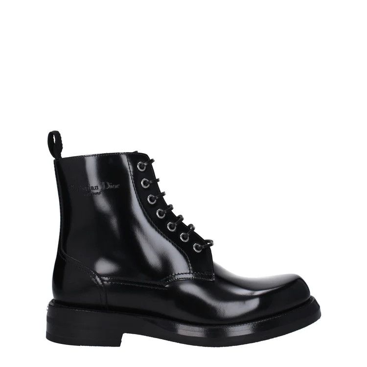 image of Christian Dior Monsieur Ob1O1E0524 Ankle Boots In Black, Men's (Size 7)