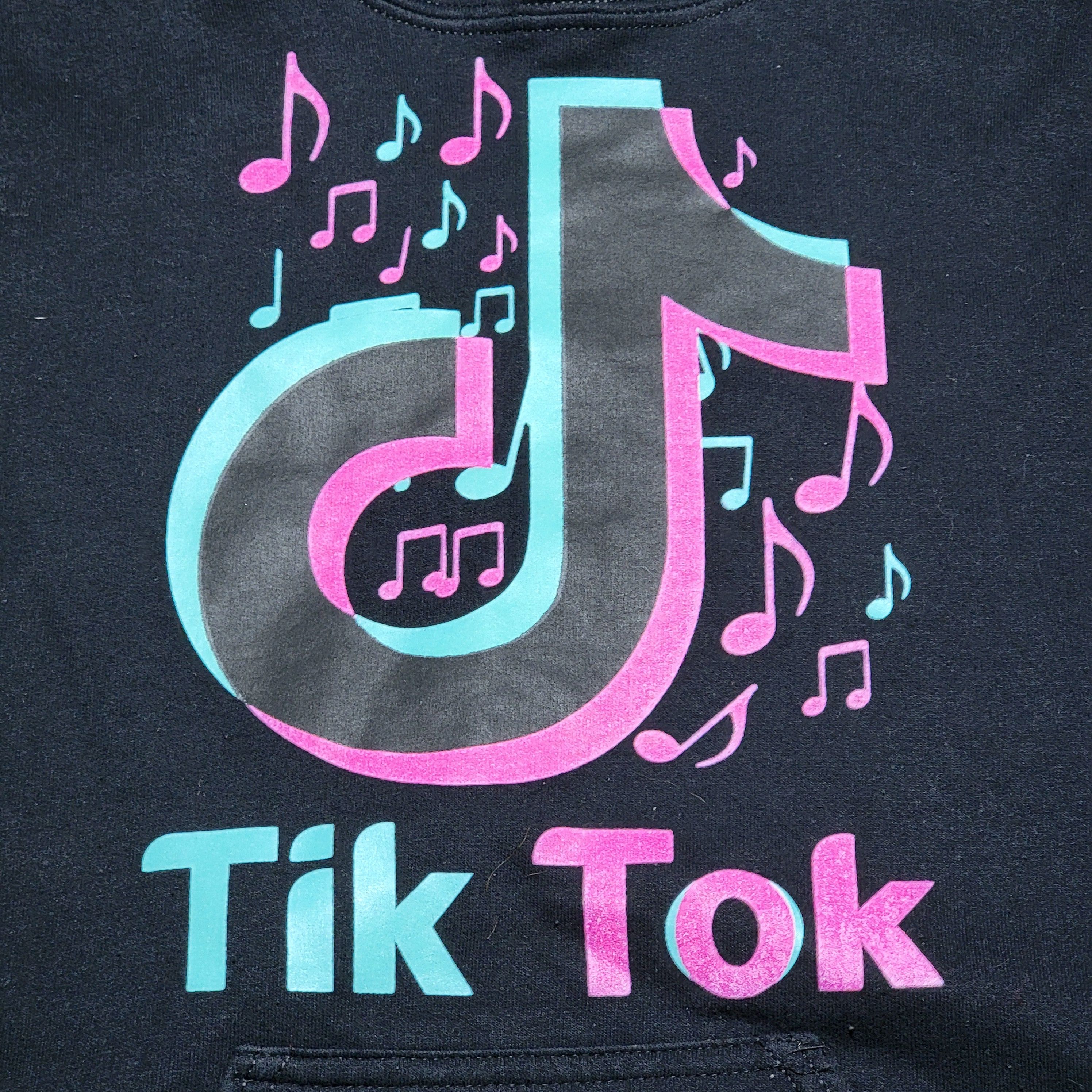 Gildan TikTok Pullover LS Hoodie Black - Size Small Size S / US 4 / IT 40 - 2 Thumbnail