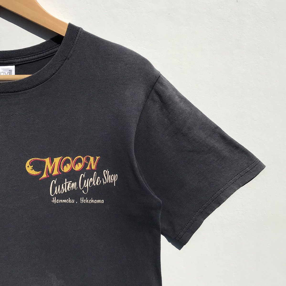 Japanese Brand Vintage Moon Eyes Custom Cycle Shop Shirt Moon Eyes Size US S / EU 44-46 / 1 - 13 Thumbnail