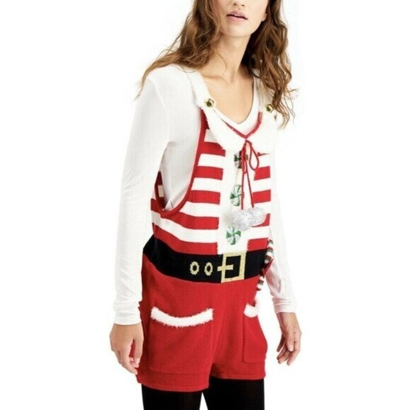 Paradoxe Paris Hooked up juniors Santa costume size S Christmas A000370 Size 22" - 1 Thumbnail