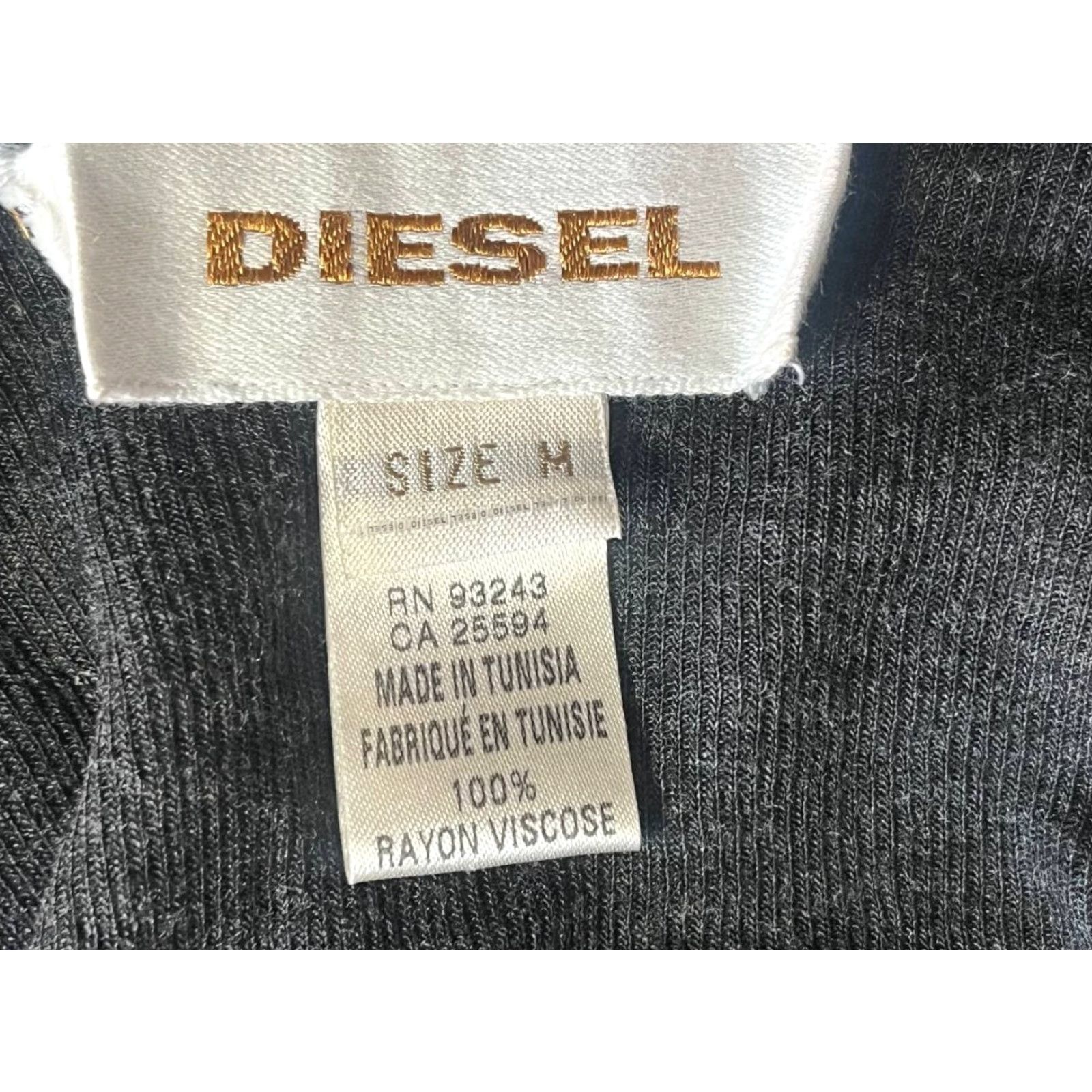 Diesel Diesel Dress Sheath Midi Viscose Sequin Dark Gray Women's Medium Cocktail Party Formal Modern Dress Size M / US 6-8 / IT 42-44 - 6 Thumbnail