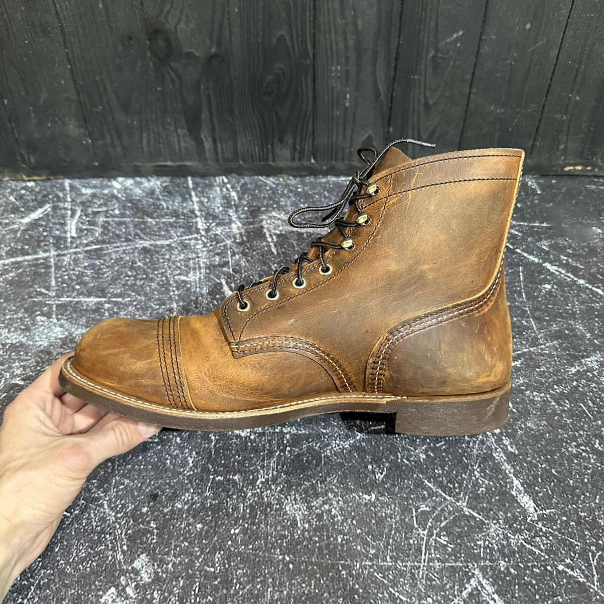 Red Wing Red Wing Iron Ranger Men’s Leather Boots Size 10.5D us 9.5uk Size US 10.5 / EU 43-44 - 10 Thumbnail