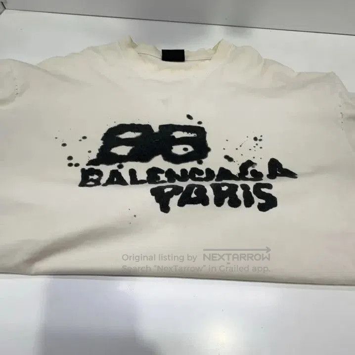 Balenciaga Balenciaga SS23 Graphic Print White T. Size US S / EU 44-46 / 1 - 6 Thumbnail