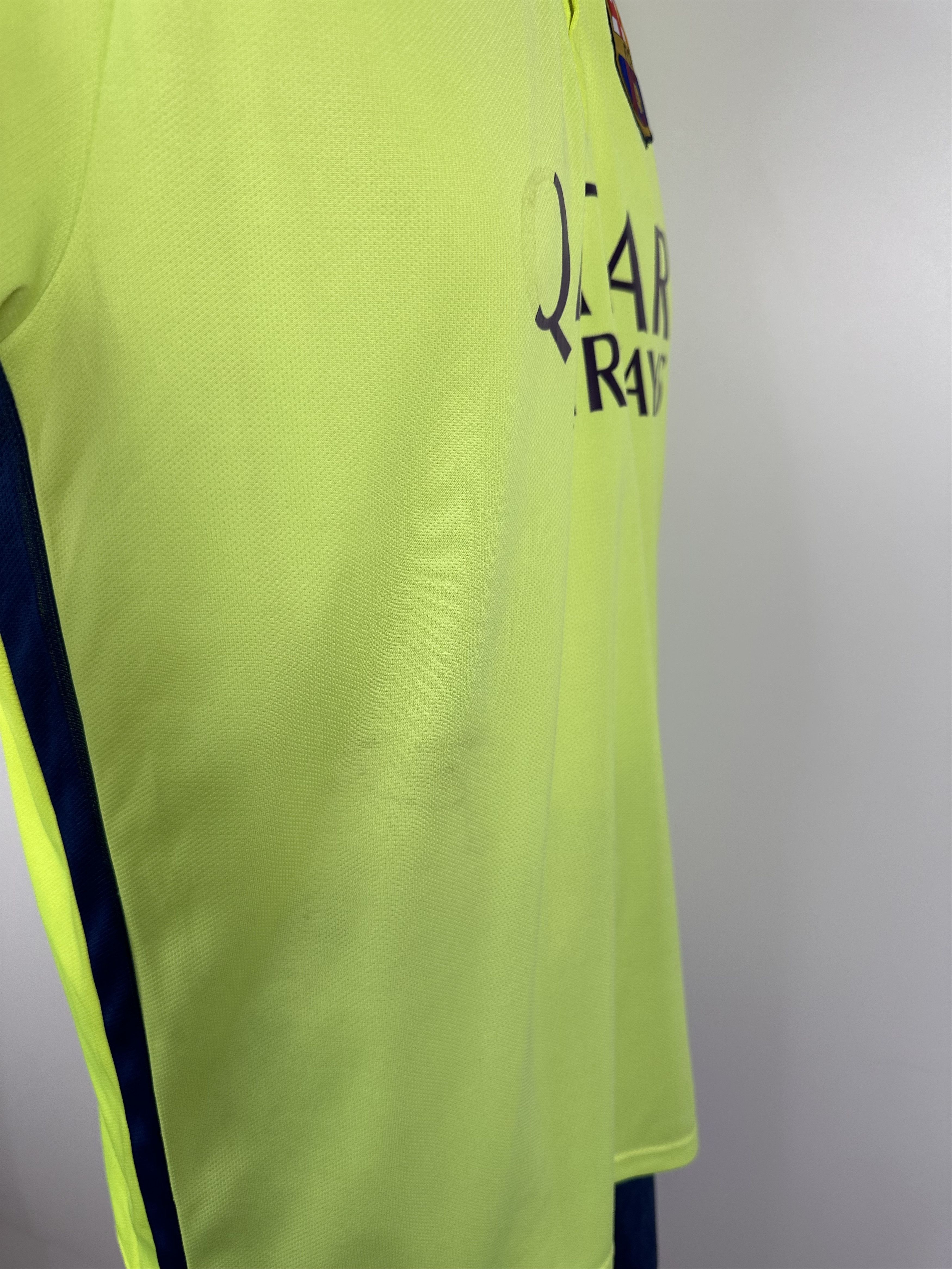 Nike BARCELONA 2014 FOOTBALL SHIRT SOCCER JERSEY LONG SLEEVE NIKE Size US XL / EU 56 / 4 - 12 Thumbnail