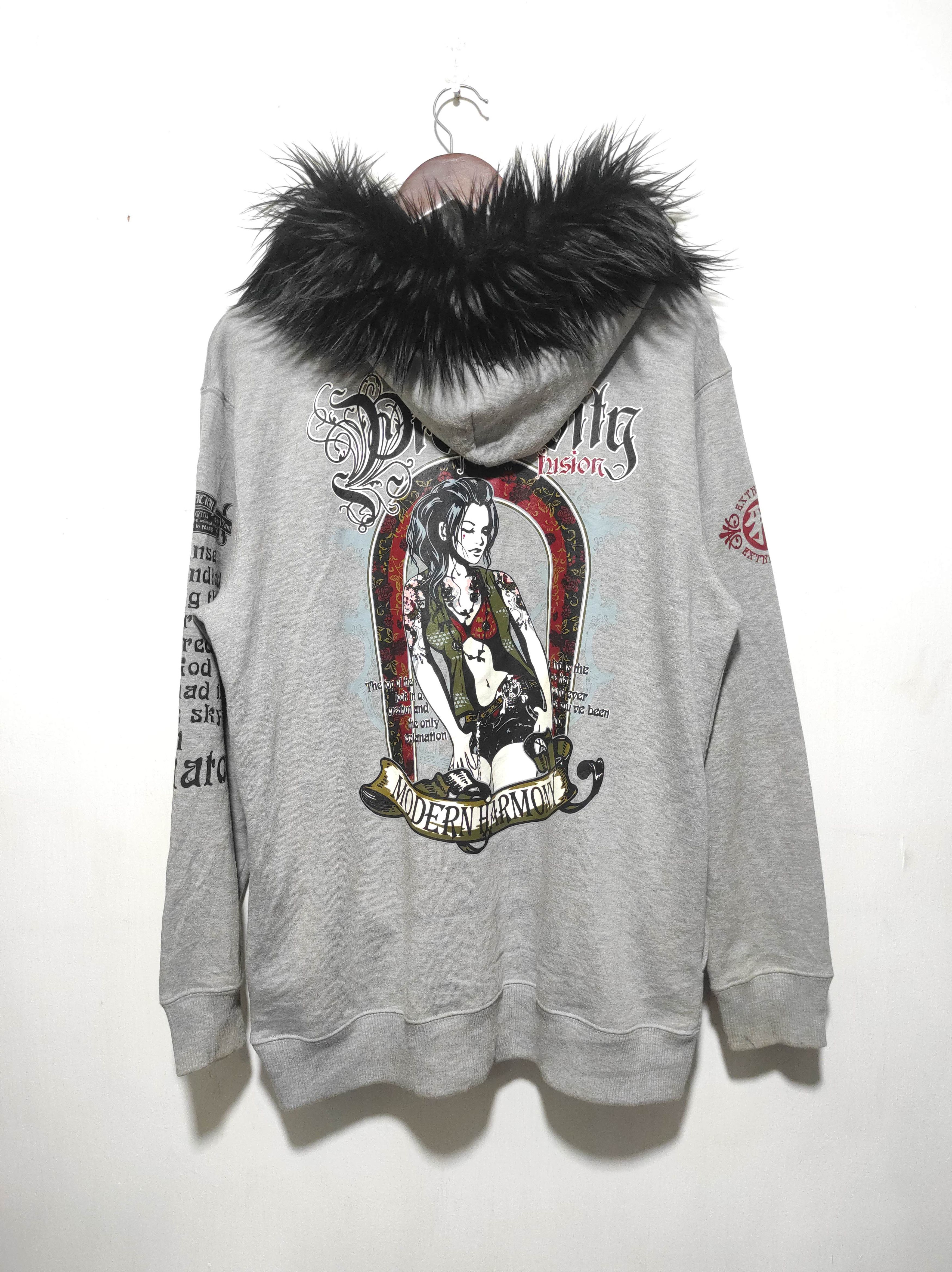 If Six Was Nine Profundity Fusion Modern Harmony Big Zipper Fur Hoodie Size US L / EU 52-54 / 3 - 18 Thumbnail