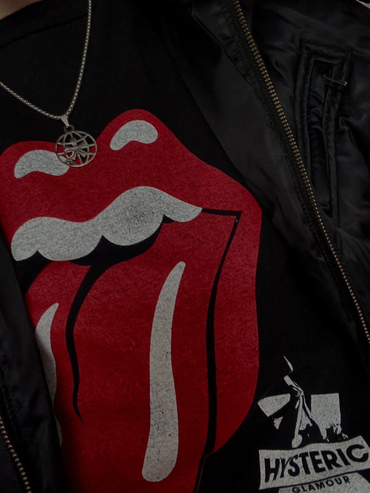 Hysteric Glamour × Japanese Brand × The Rolling Stones Hysteric Glamour X The Rolling Stones Tee Size US S / EU 44-46 / 1 - 5 Thumbnail