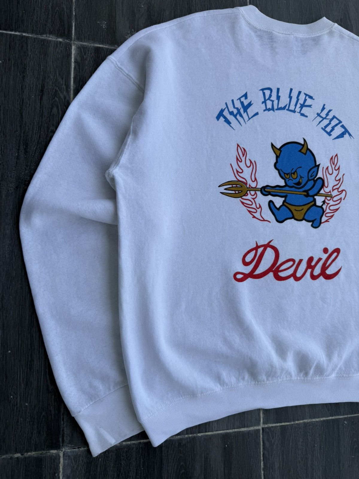 Dogtown 💥RARE💥 1990s DOGTOWN "The Blue Hot Devil" Skateboard Powell Size US L / EU 52-54 / 3 - 13 Thumbnail